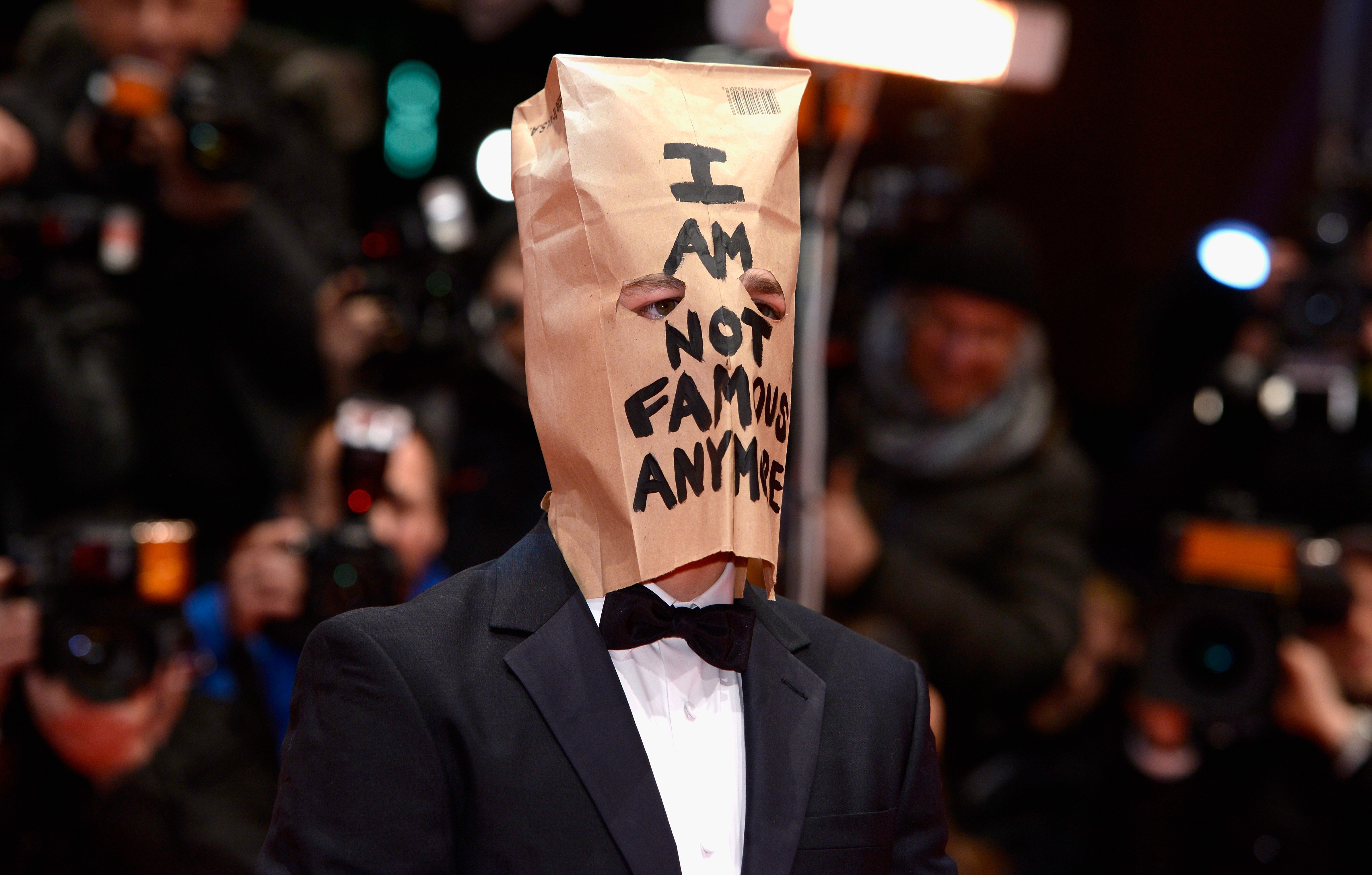  Shia LaBeouf at the “Nymphomaniac Volume I” premiere on February 9, 2014 in Berlin. | Source: Getty Images