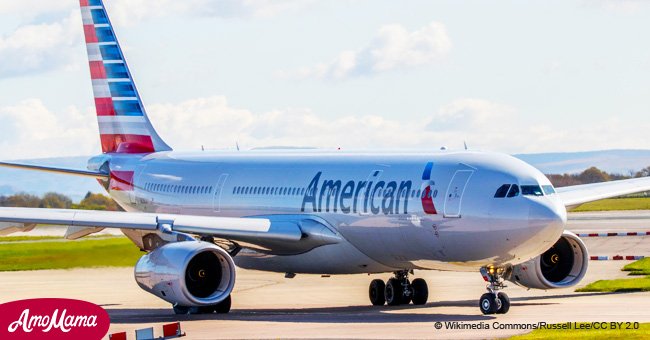 Fetus discovered in a toilet on an American Airlines plane