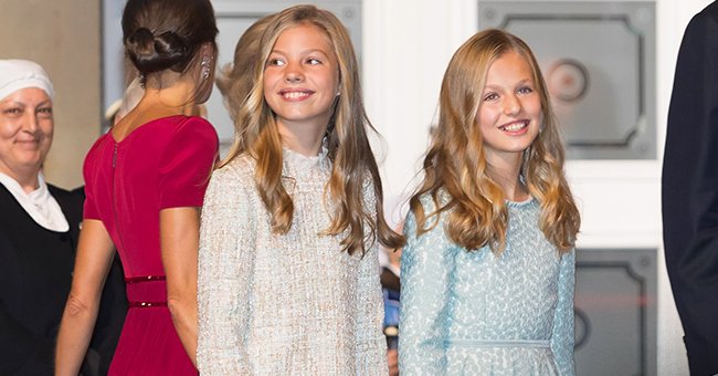 La princesa Leonor y la infanta Sofía de España, 2018, Madrid. | Foto: Getty Images