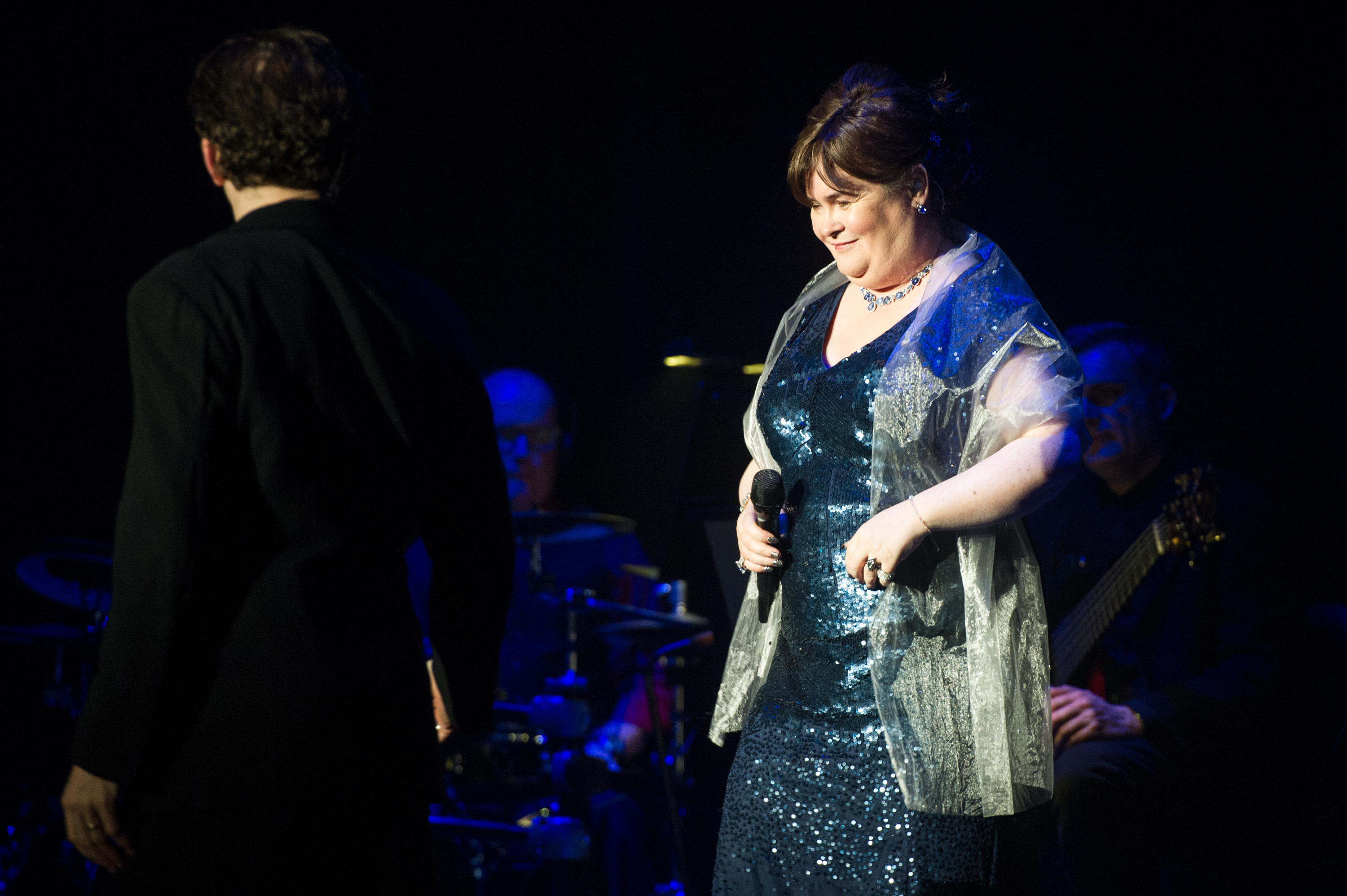 Susan Boyle performs on her birthday on April 1, 2014 in Leicester, England | Source: Getty Images