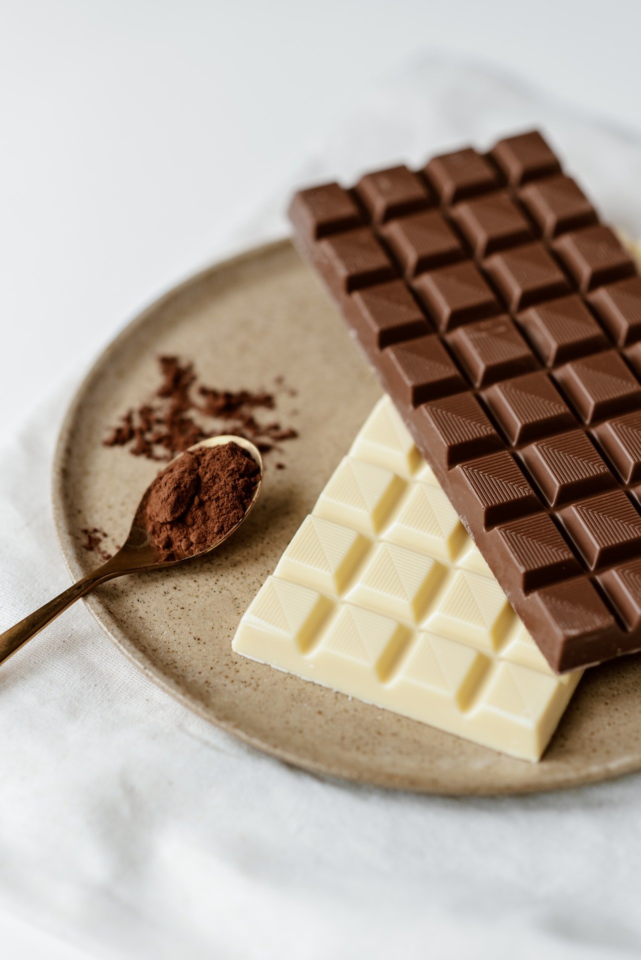 Photo of sweet chocolates on a plate | Photo: Pexels
