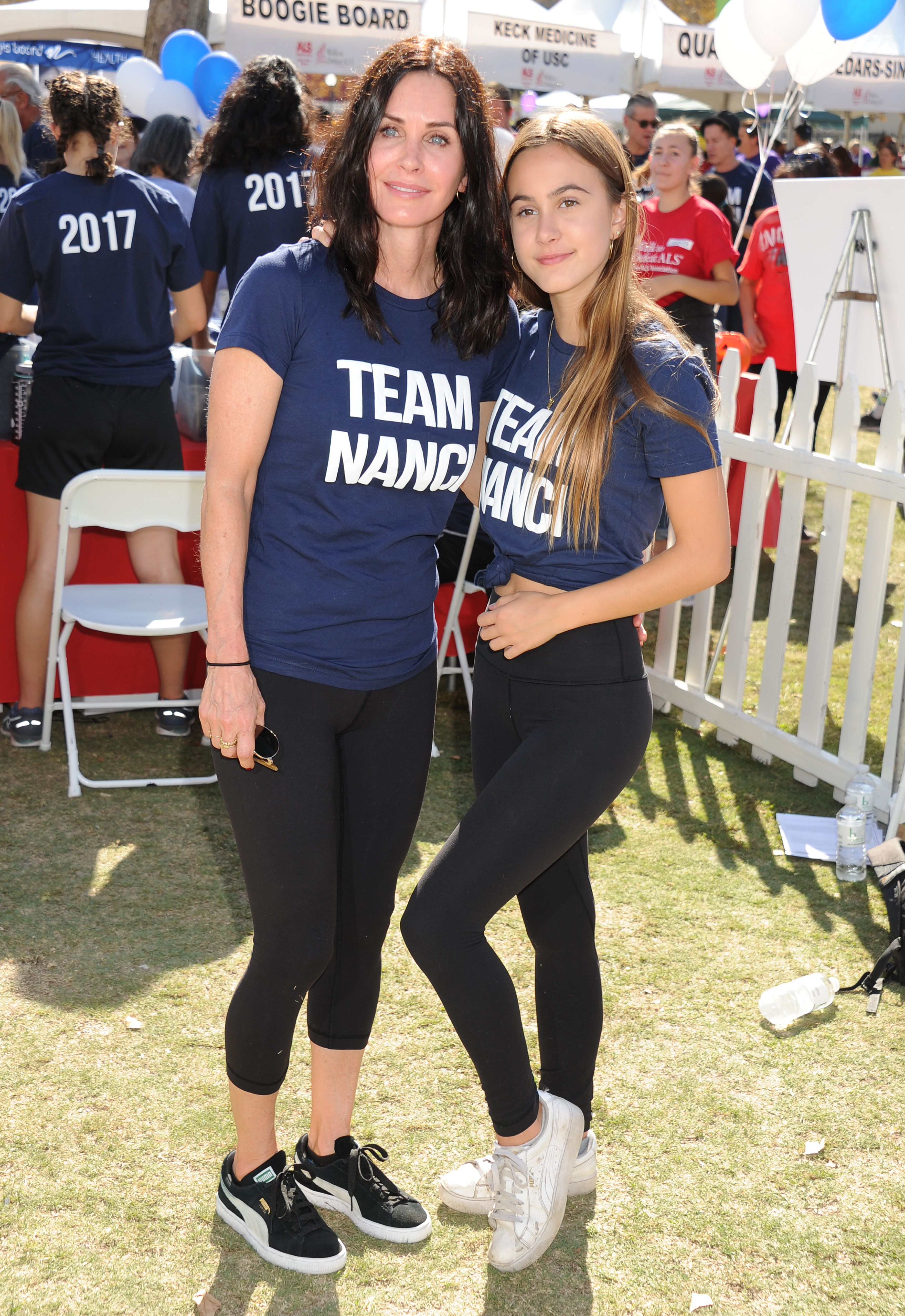 Courteney Cox and daughter Coco Arquette at the 15th Annual LA County Walk To Defeat ALS in 2017 in Los Angeles | Source: Getty Images