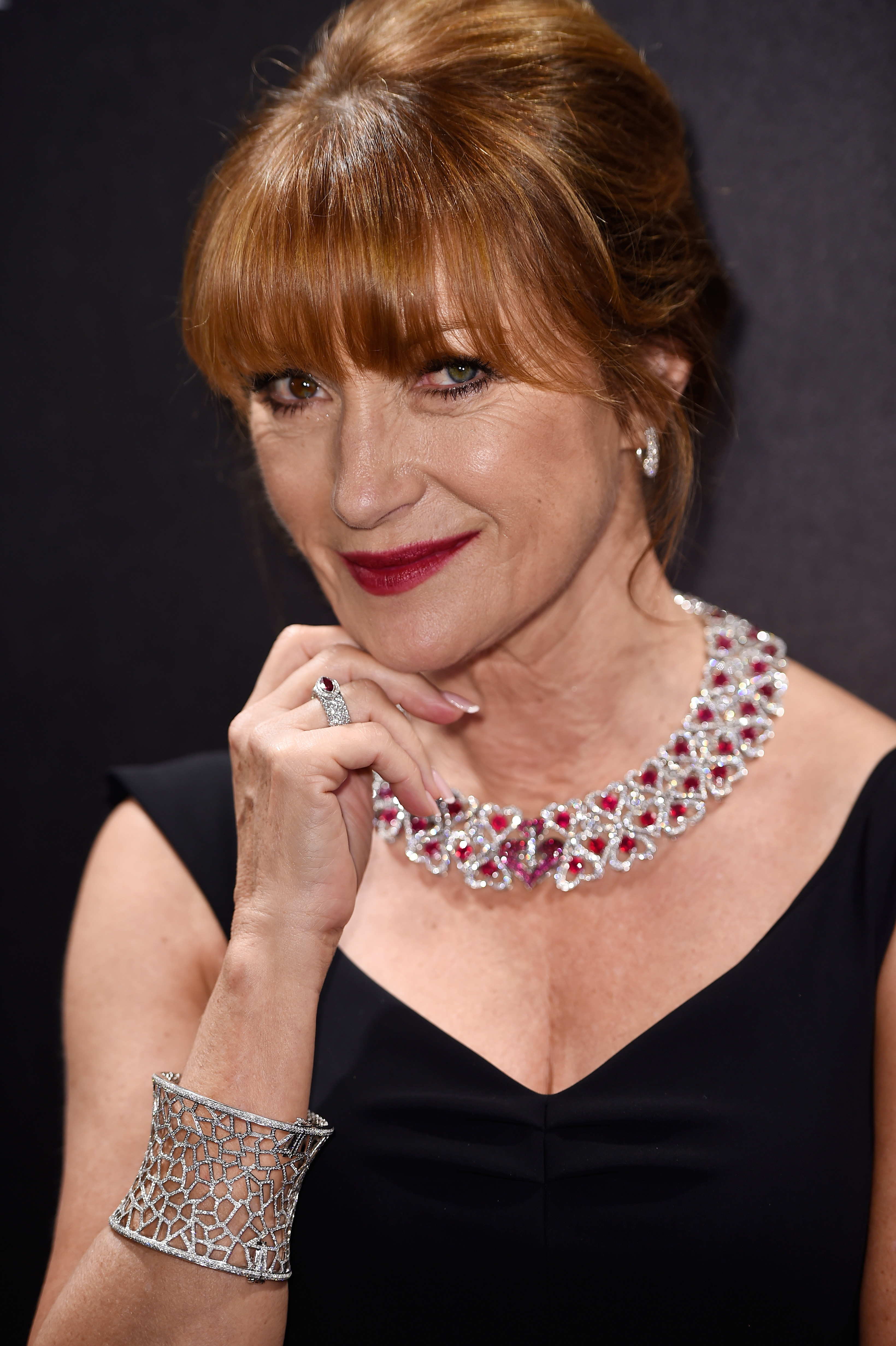 Jane Seymour at the Hollywood Reporter and Swarovski party during the Cannes Film Festival in Cannes, France, on May 14, 2015. | Source: Getty Images