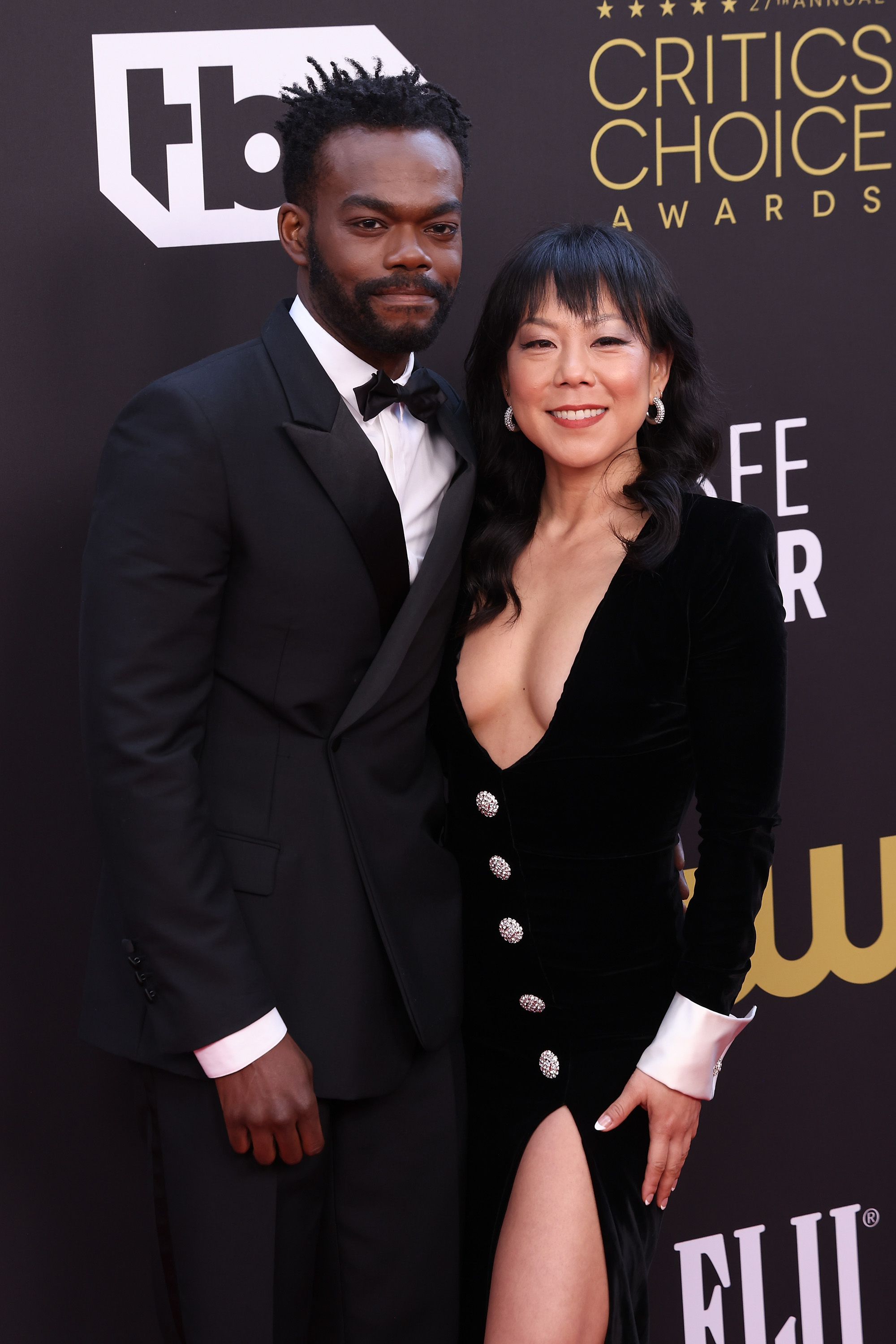 William Jackson Harper and Ali Ahn at the 27th Annual Critics Choice Awards on March 13, 2022, in Los Angeles, California. | Source: Getty Images