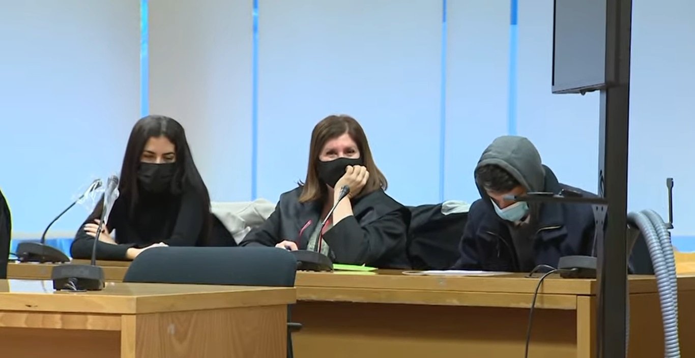 Alberto Sánchez Gómez escucha su sentencia. | Foto: YouTube/El Mundo