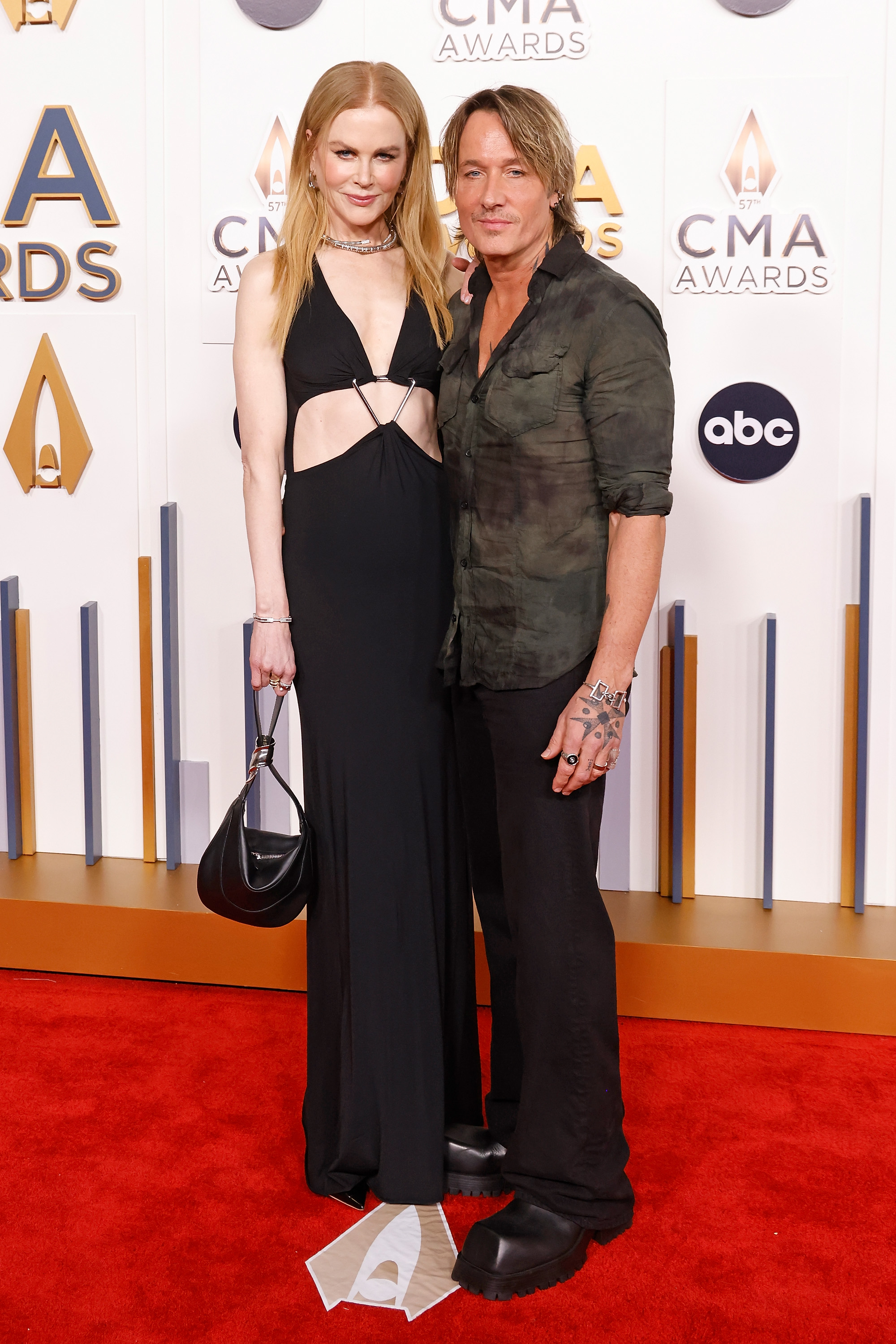 Nicole Kidman and Keith Urban at the 57th Annual CMA Awards in Nashville, Tennessee on November 8, 2023 | Source: Getty Images