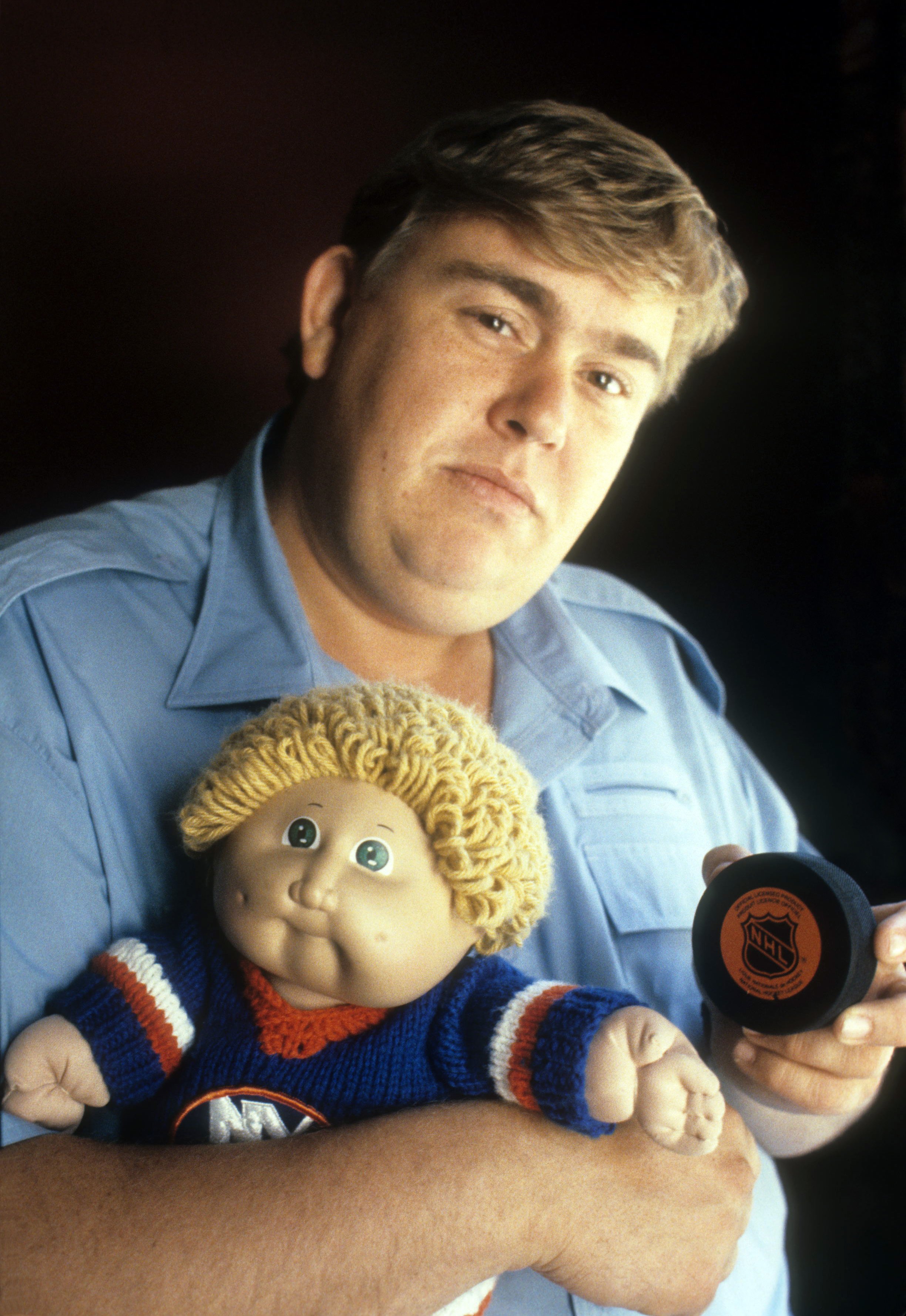 John Candy in August, 1985 in Uniondale, New York. | Source: Getty Images