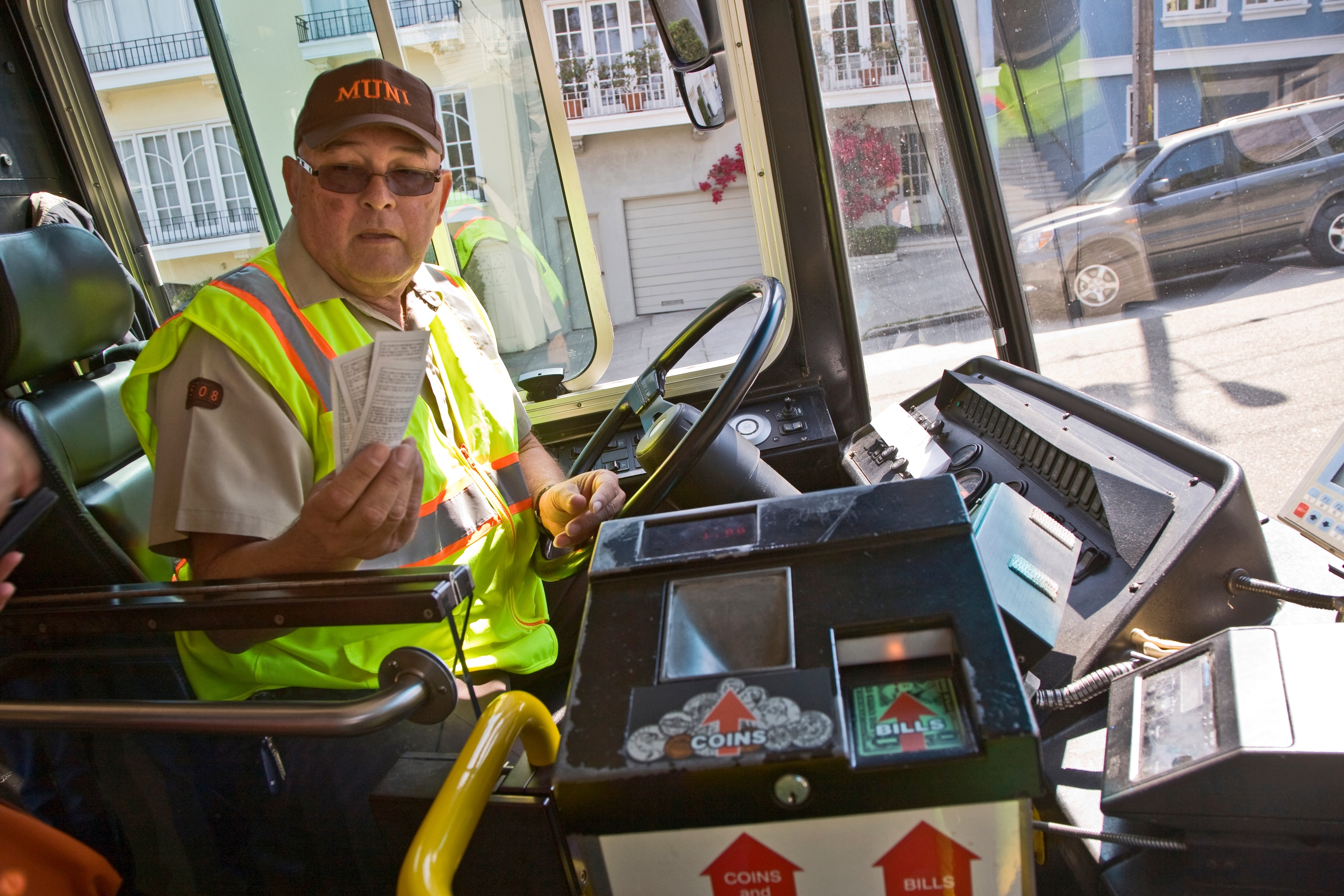 A older bus driver. | Source: Shutterstock