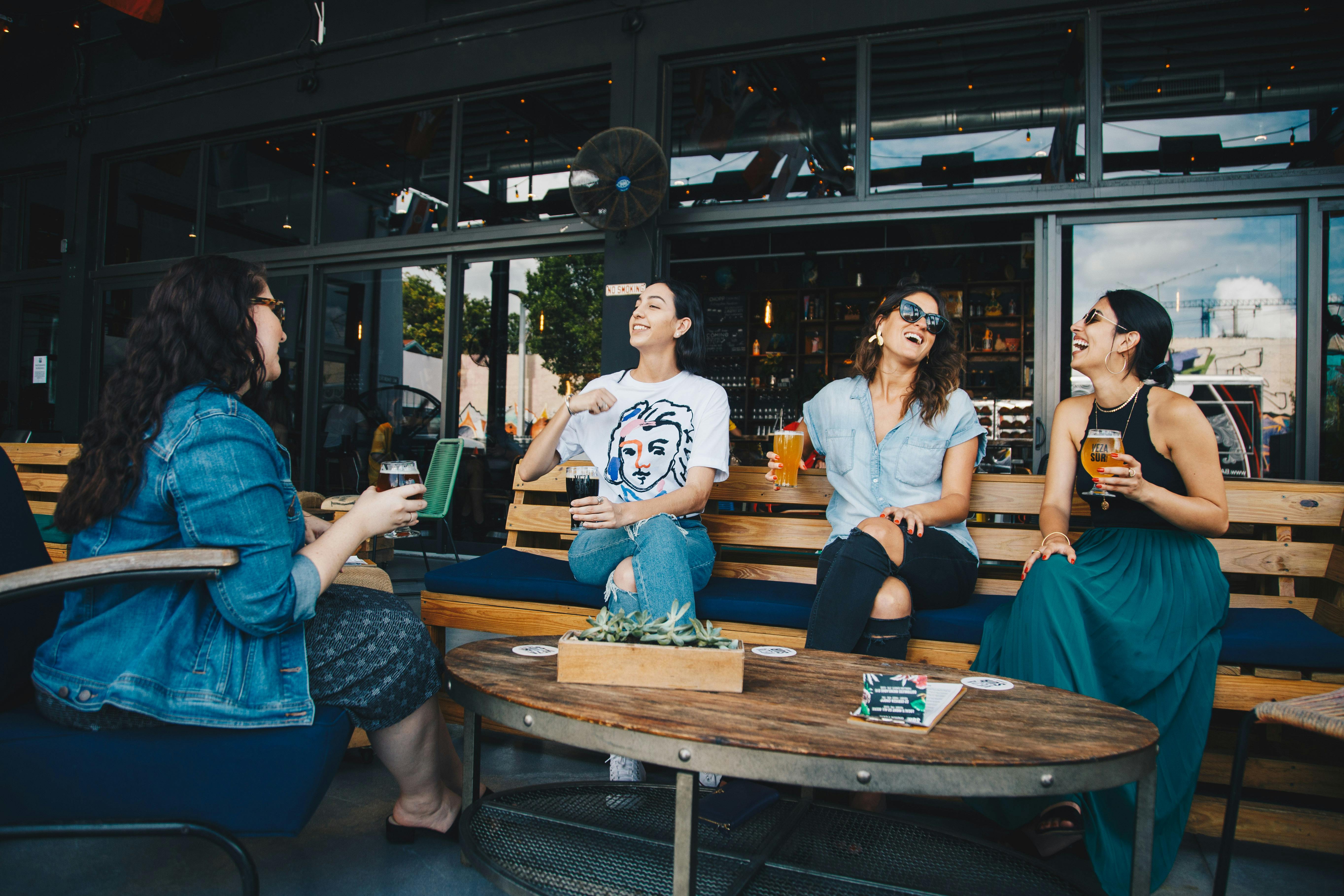 Happy patrons at a restaurant | Source: Pexels