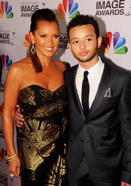 Vanessa Williams and son, Devin Hervey at the 43rd NAACP Image Awards after party on February 17, 2012 | Photo: Getty Images