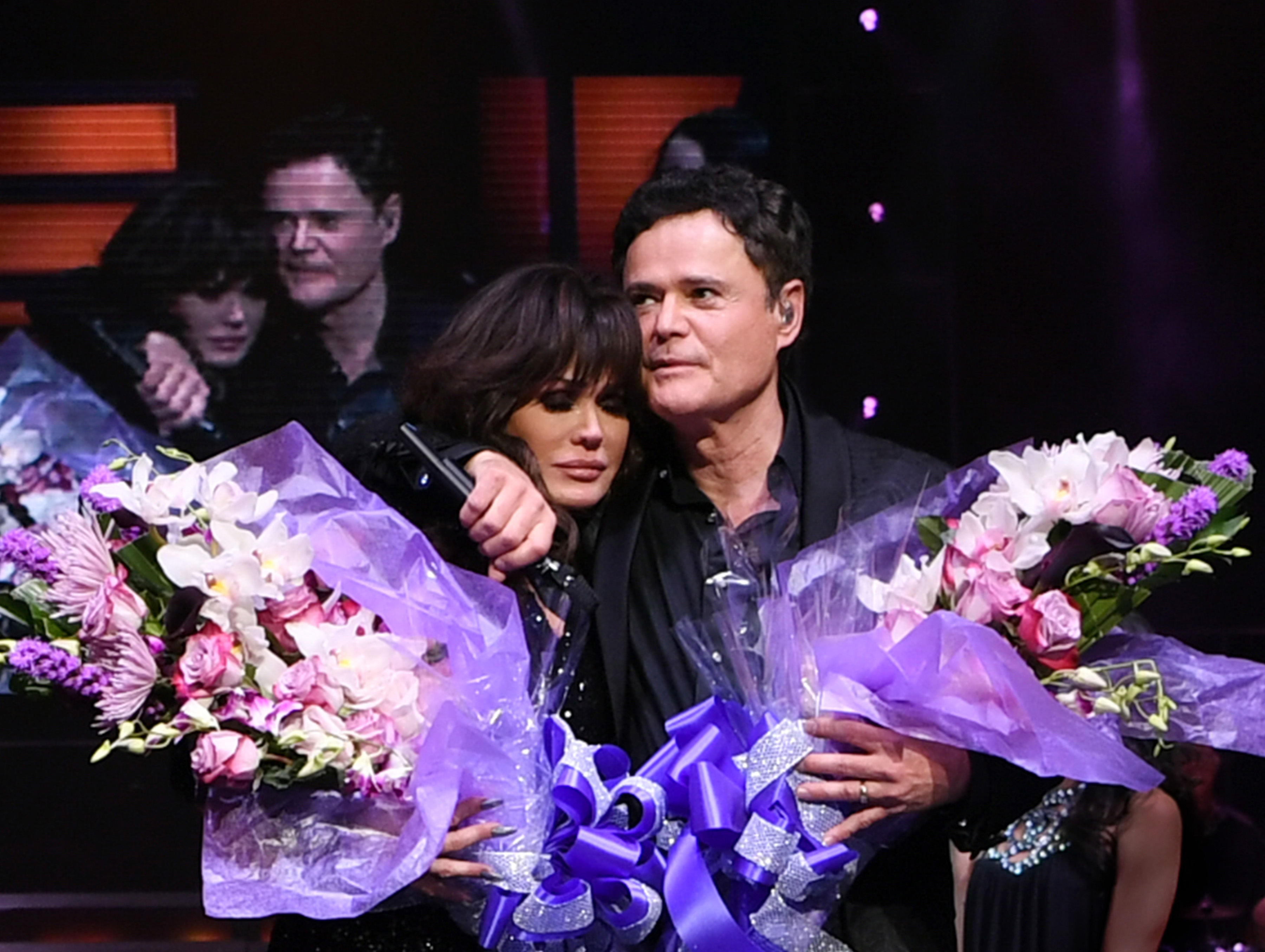 Marie Osmond and Donny Osmond in Las Vegas, Nevada, on November 16, 2019 | Source: Getty Images