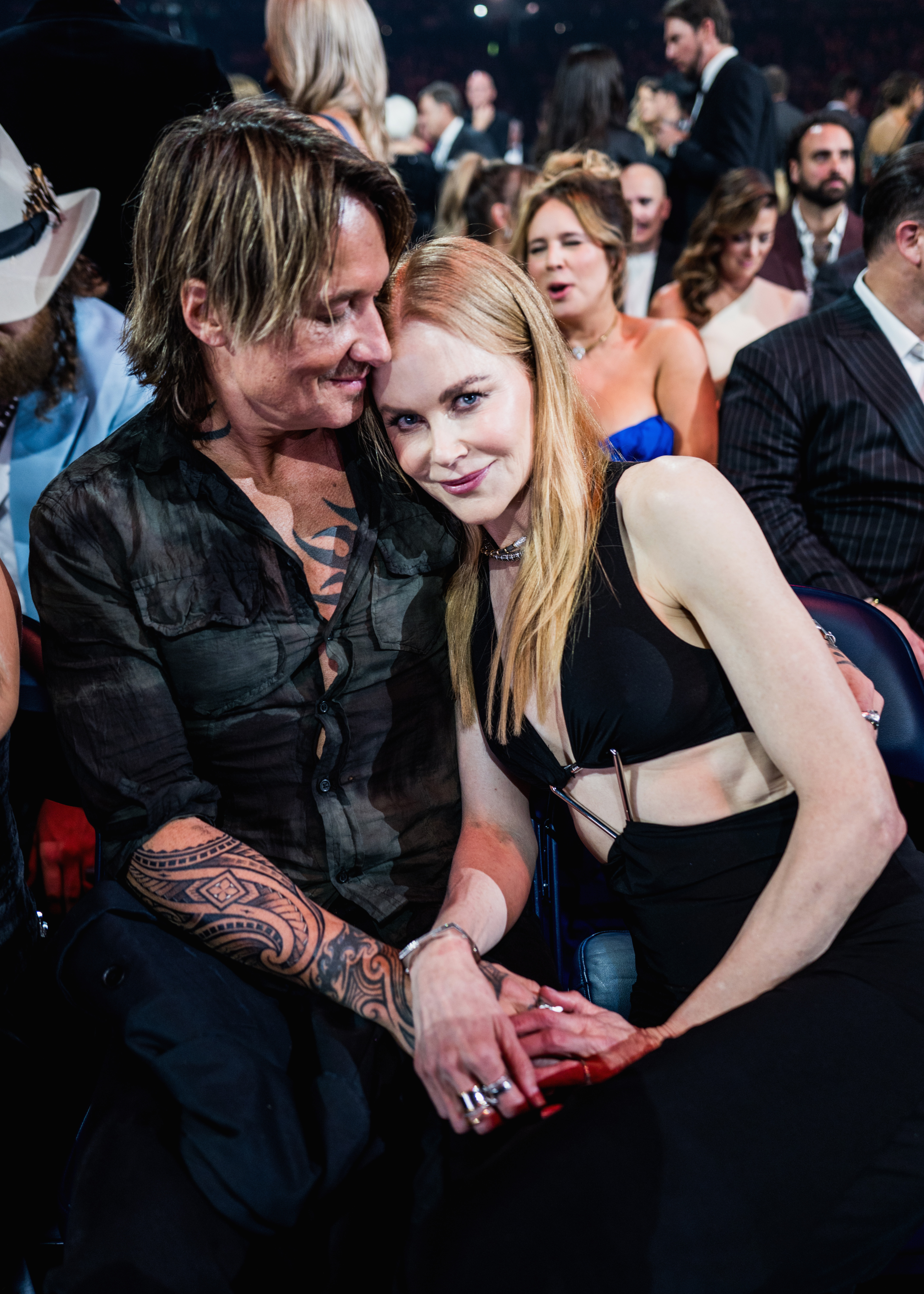 Keith Urban and Nicole Kidman at the 57th Annual CMA Awards in Nashville, Tennessee on November 8, 2023 | Source: Getty Images
