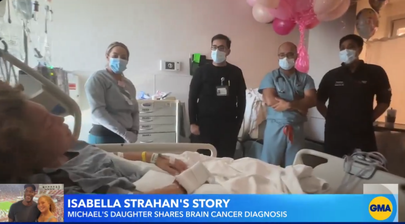 Isabella Strahan on her 19th birthday from a video dated January 11, 2024 | Source: twitter.com/GMA