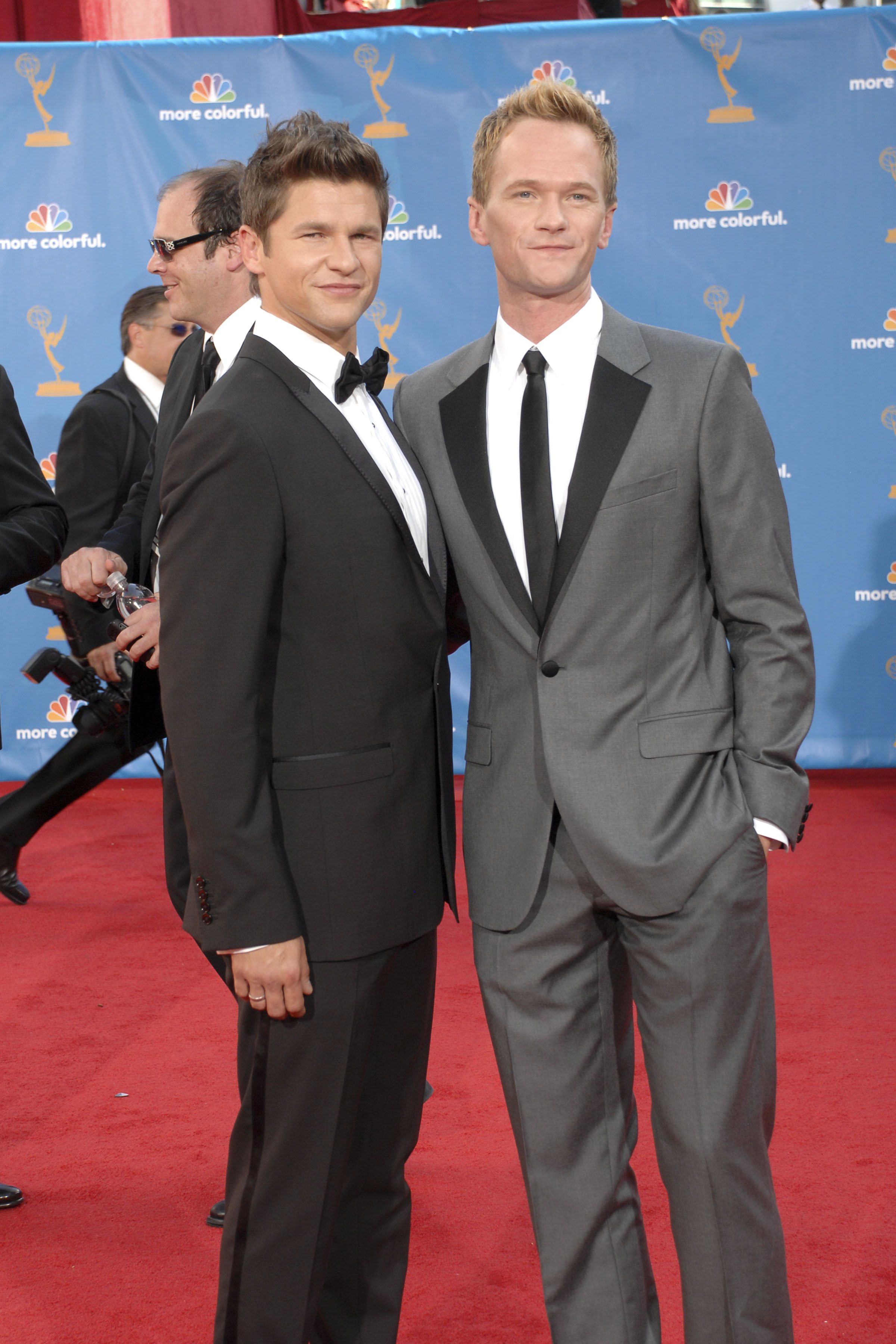 David Burtka and Neil Patrick Harris at the 62nd Annual Primetime Emmy Awards on August 29, 2010, in Los Angeles, California. | Source: Getty Images