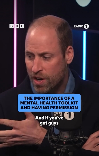 The Prince of Wales reflects on the importance of building a "mental health toolbox" as he joins a panel discussion on BBC Radio 1. | Source: Instagram/bbcradio1