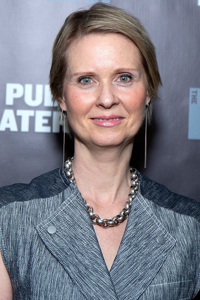 Cynthia Nixon at The Public Theater on March 27, 2019 in New York City | Photo: Getty Images