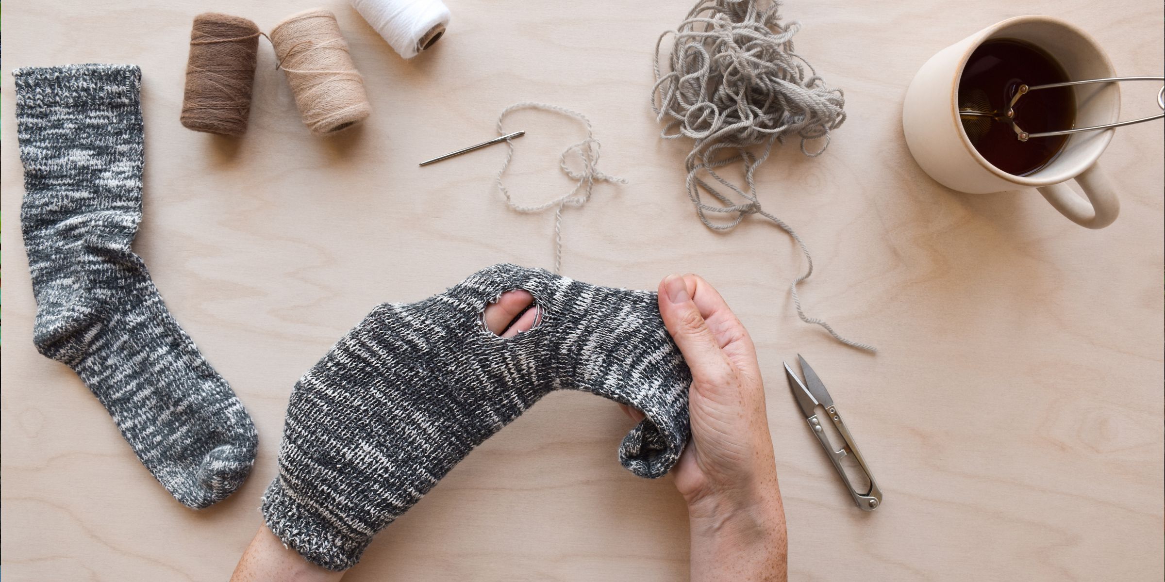 Socks for recycling | Source: Shutterstock