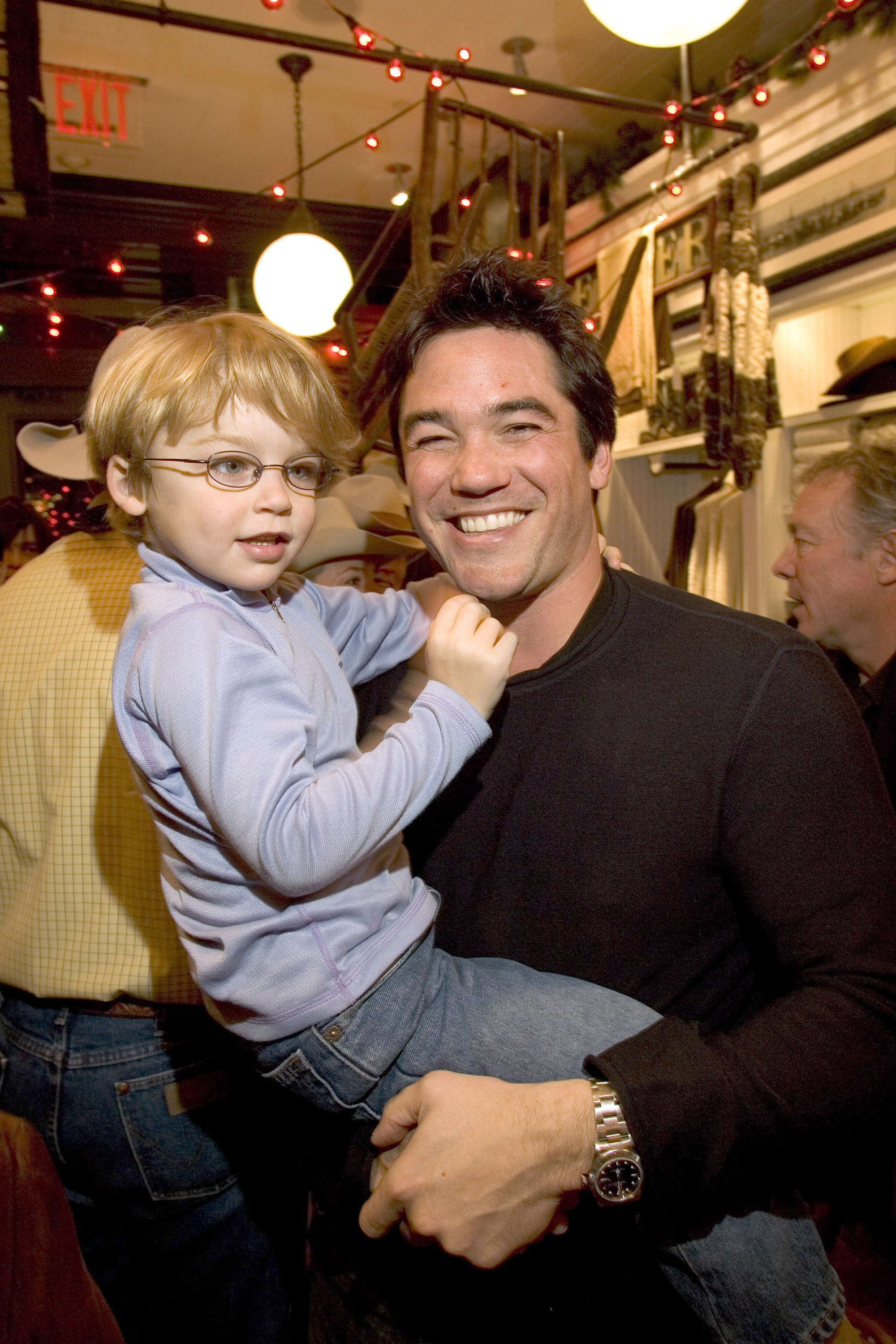 Christopher and Dean Cain at the opening of the new Ralph Lauren Aspen store in Aspen, Colorado in 2004 | Source: Getty Images