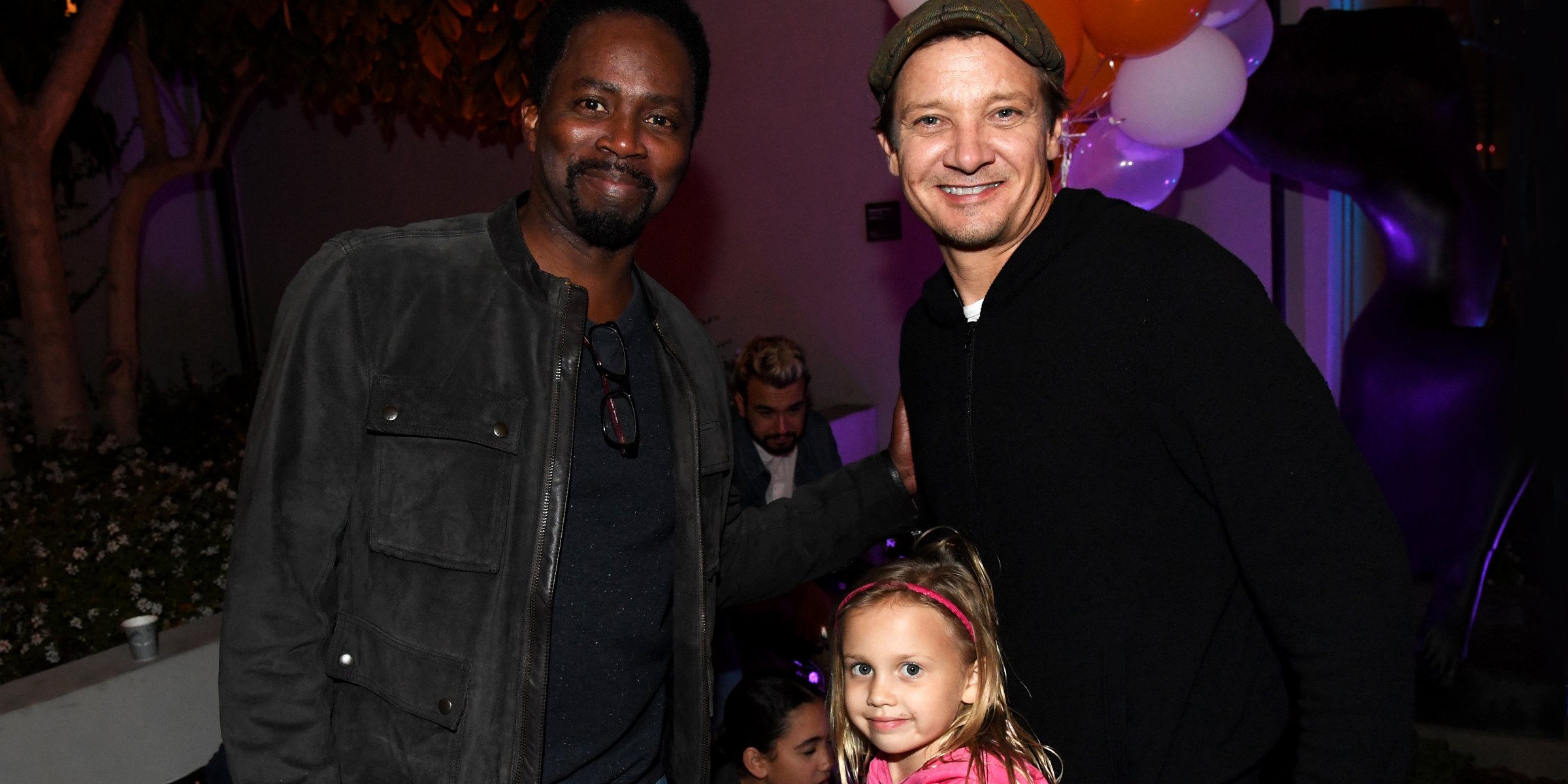 Harold Perrineau, Ava Berlin Renner, and Jeremy Renner | Source: Getty Images