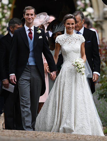 Pippa Middleton and James Matthews at St Mark's Church on May 20, 2017 in Englefield Green, England. | Photo: Getty Images