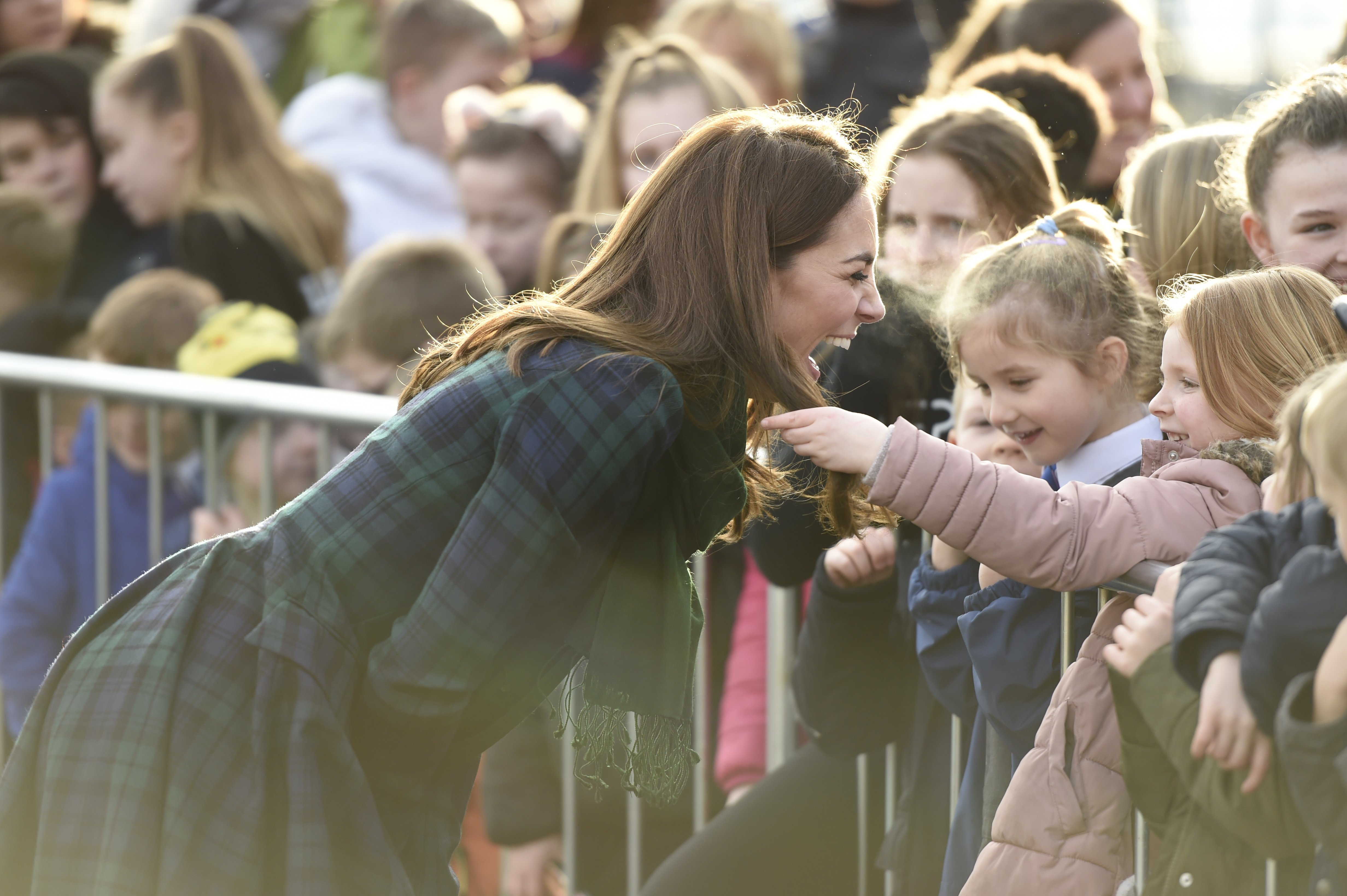 Kate Middleton lors du rassemblement à Dundee l Source: Getty Images Kate Middleton lors du rassemblement à Dundee l Source: Getty Images