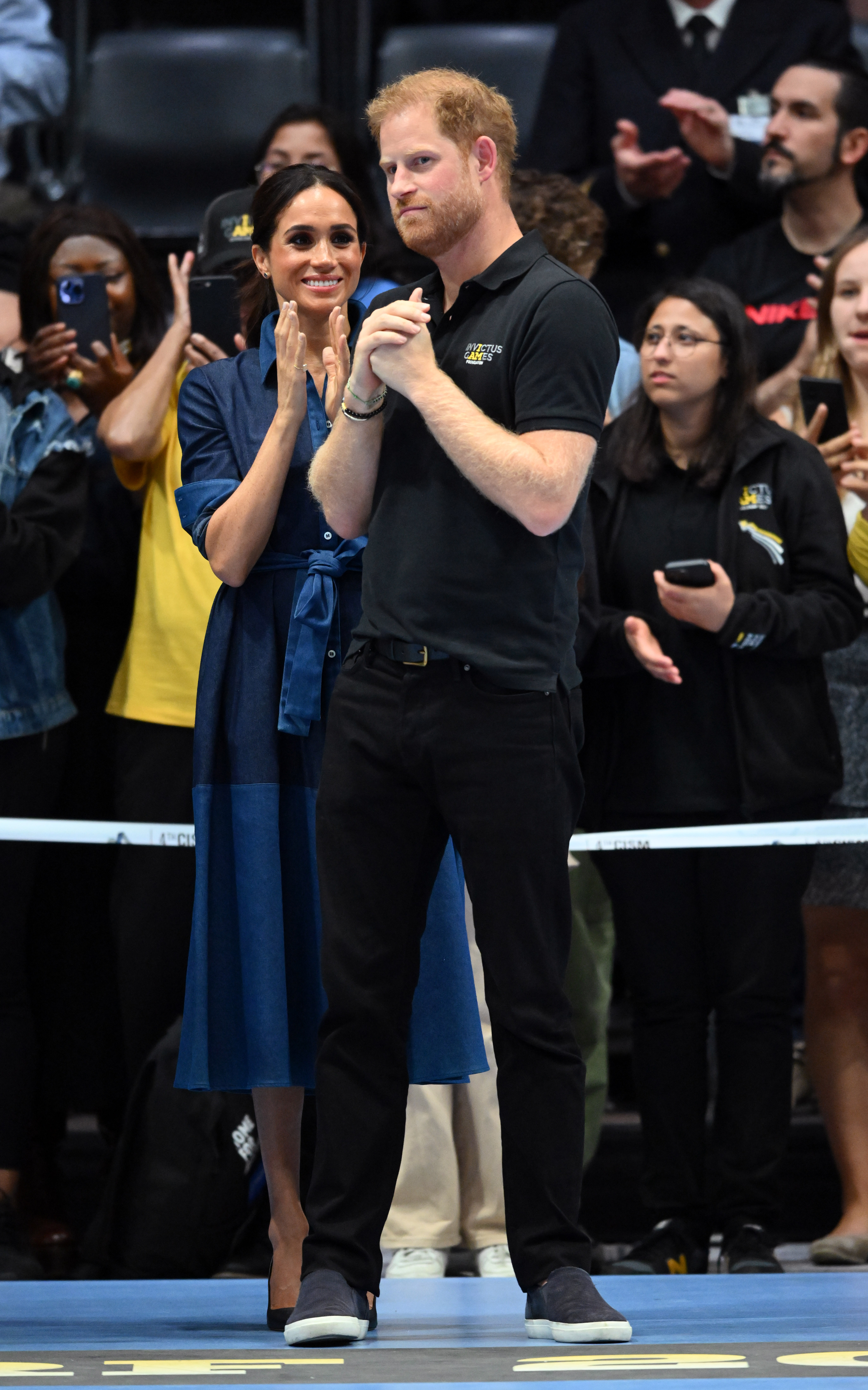 Meghan Markle and Prince Harry at the Invictus Games in Düsseldorf, Germany on September 15, 2023 | Source: Getty Images
