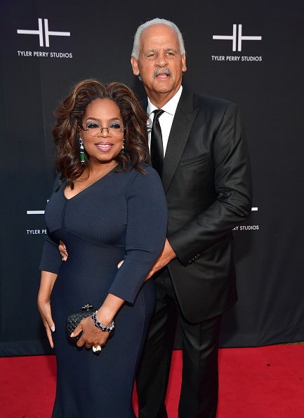 Oprah Winfrey and Stedman Graham at the Tyler Perry Studios Grand Opening Gala on October 5, 2019 | Photo: Getty Images