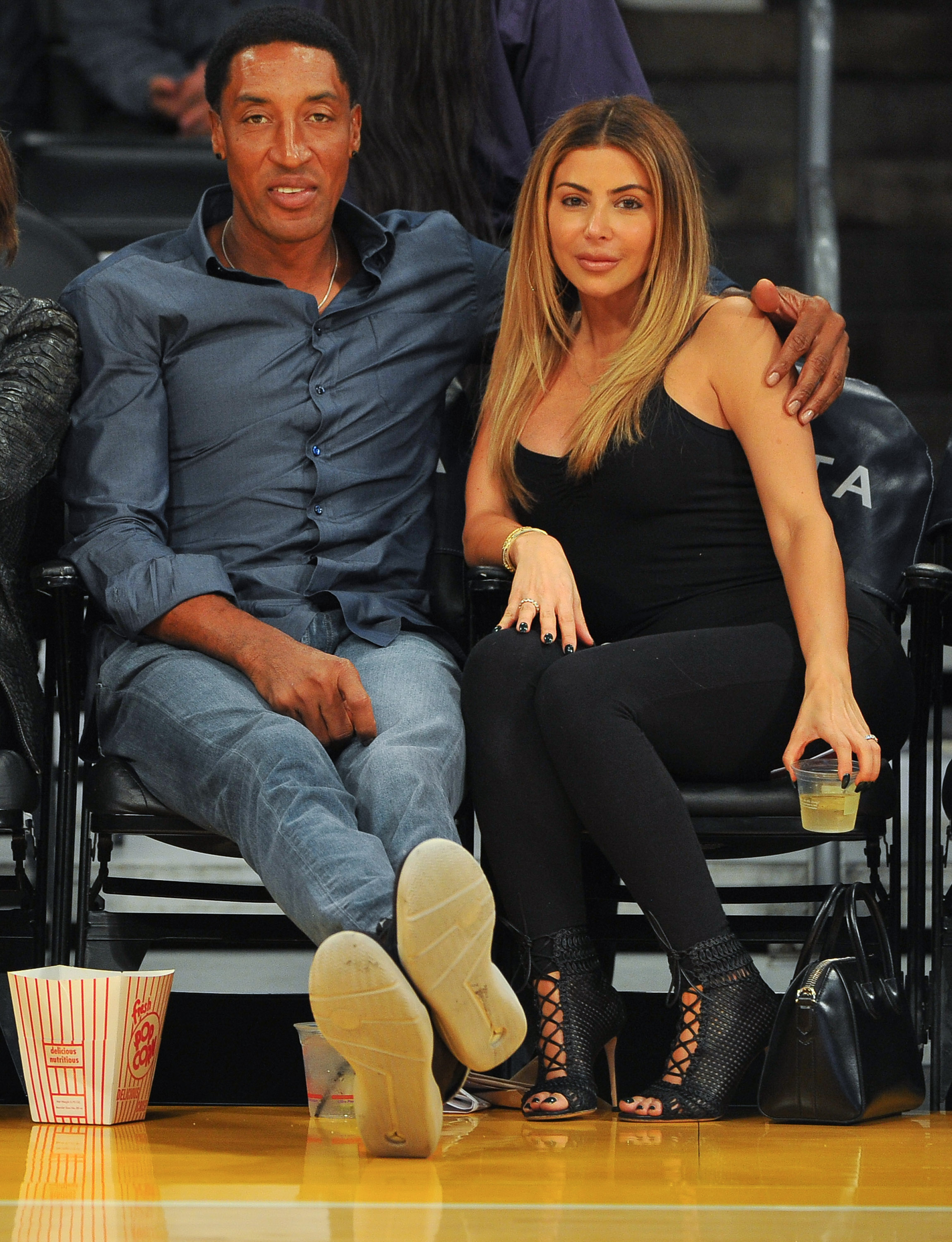 Scottie Pippen and Larsa in Los Angeles in 2017 | Source: Getty Images