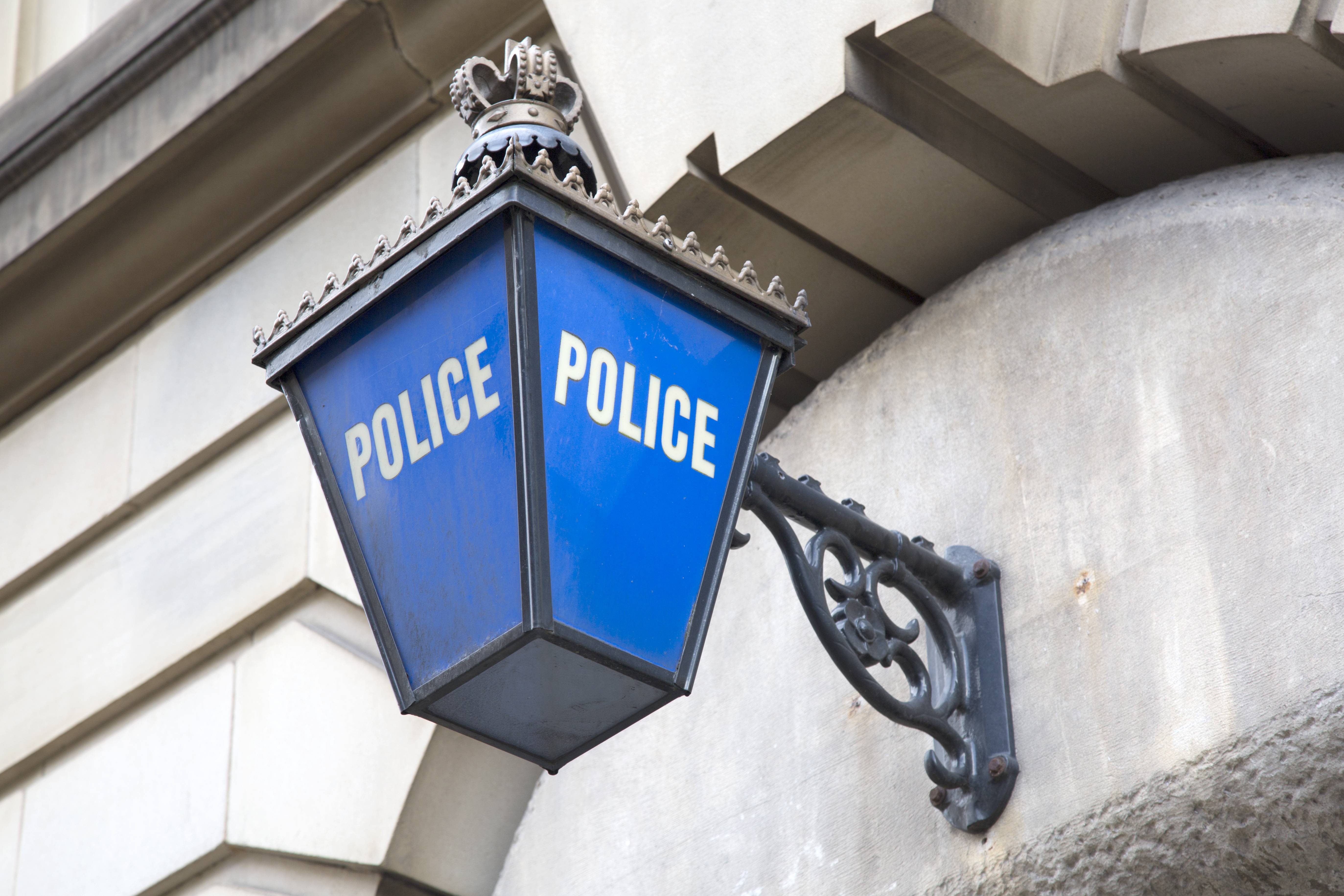Police Station Sign. | Source: Shutterstock