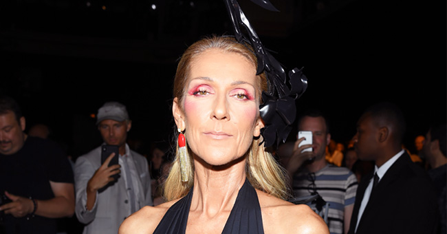 Céline Dion Wore an Unusual Headdress at Paris Couture week