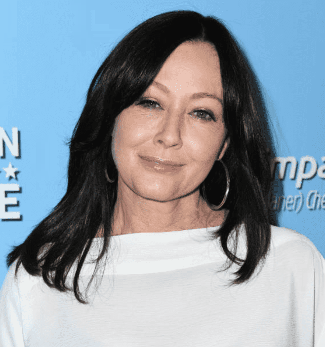 Shannen Doherty arrives on the red carrot at the 9th Annual American Humane Hero Dog Awards on October 05, 2019, in Beverly Hills, California | Source: Jon Kopaloff/Getty Images
