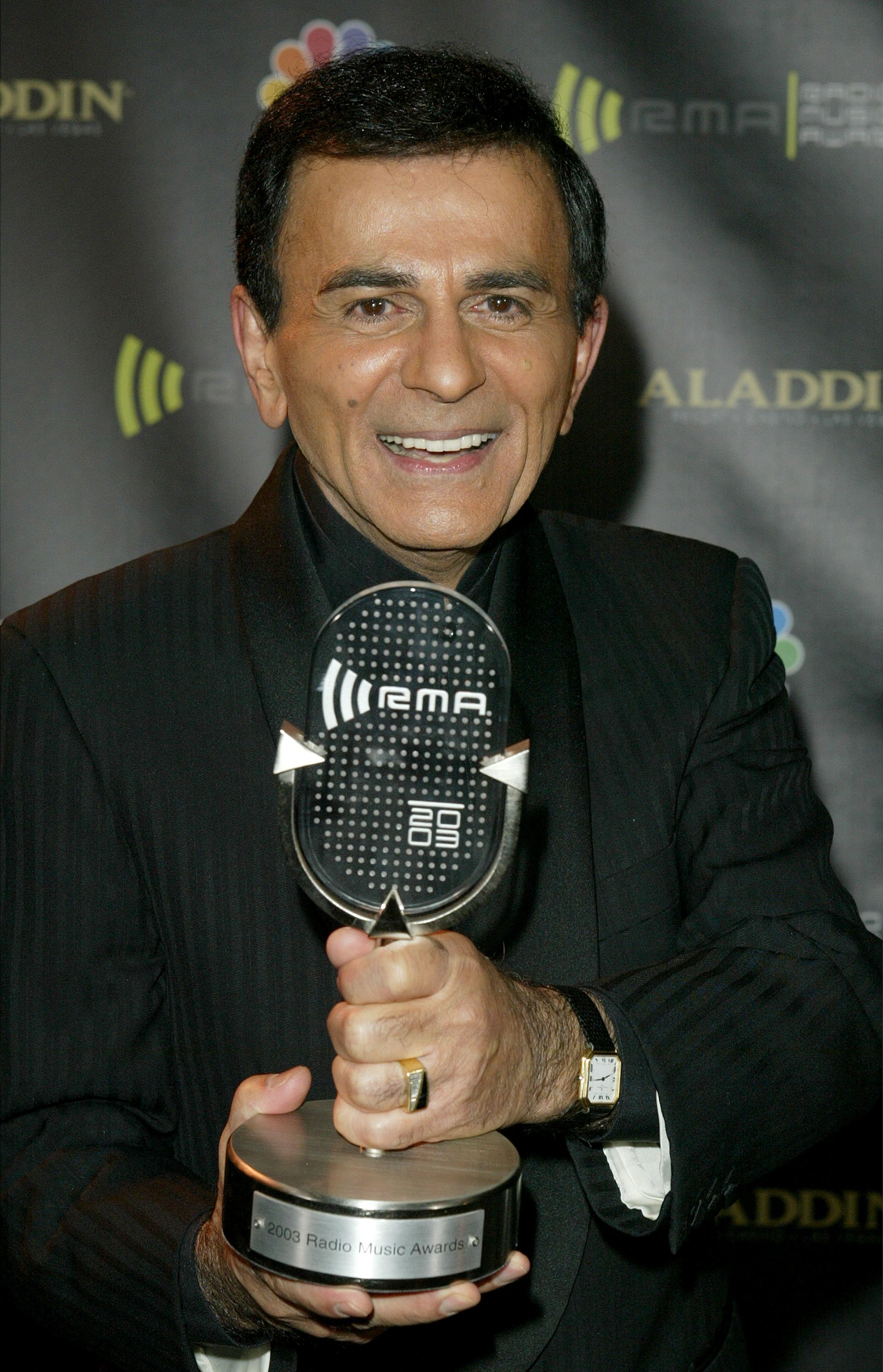 Casey Kasem at the Radio Music Award in Los Vegas 2003. |  Source: Getty Images 