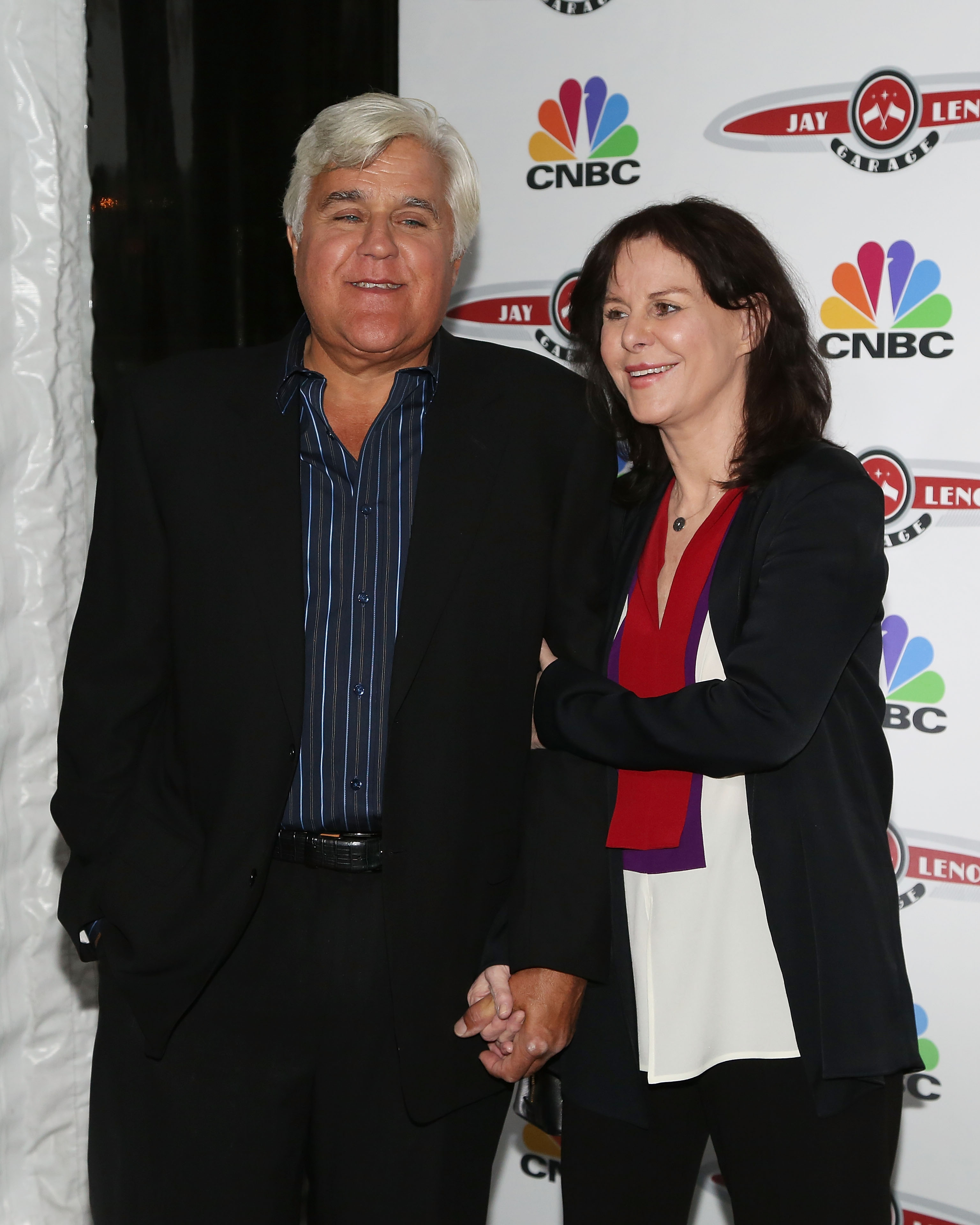 Jay and Mavis Leno at the premiere of "Jay Leno's Garage" in New York City on October 7, 2015 | Source: Getty Images