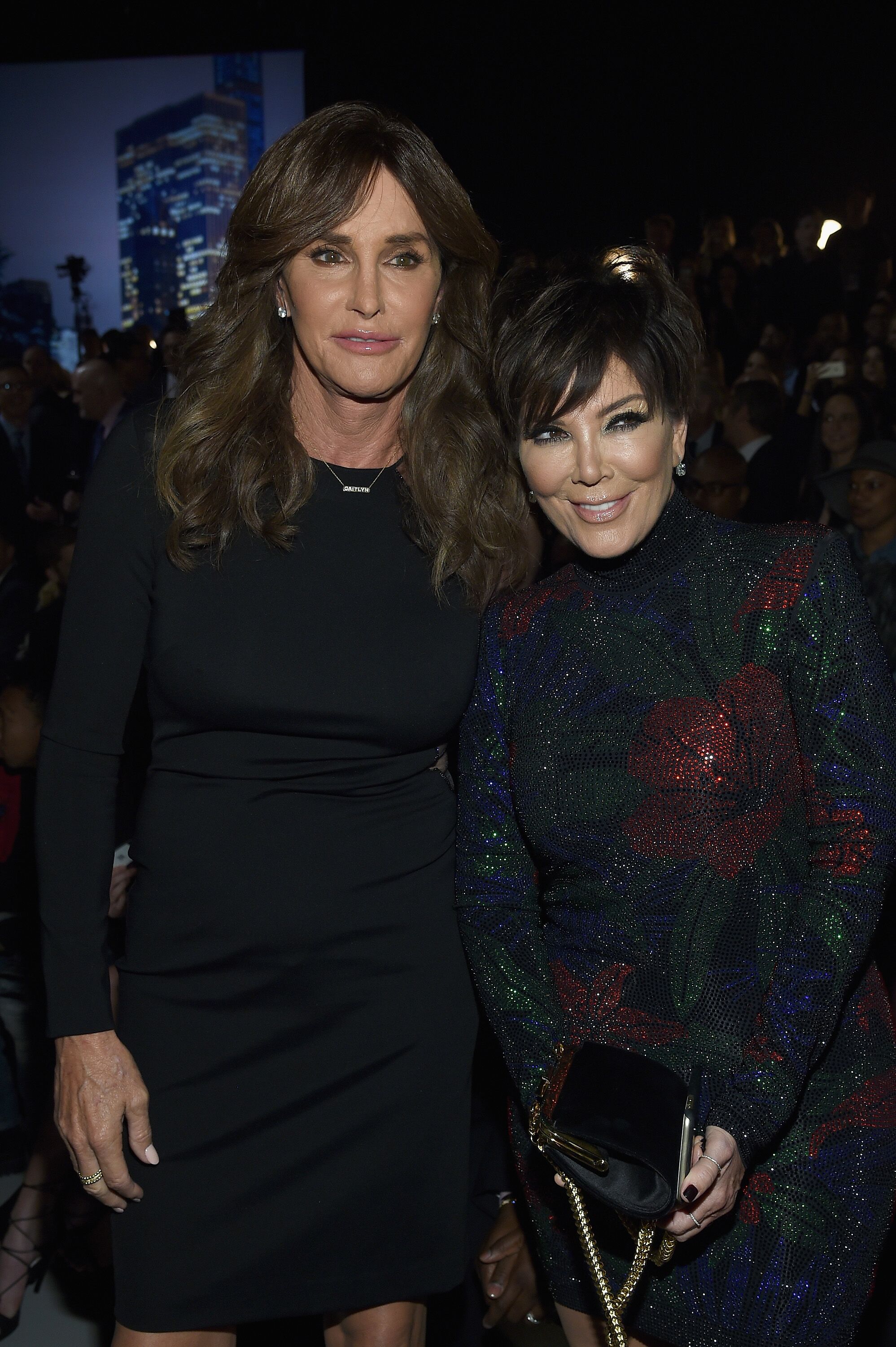 Caitlyn Jenner and Kris Jenner attend the 2015 Victoria's Secret Fashion Show | Source: Getty Images
