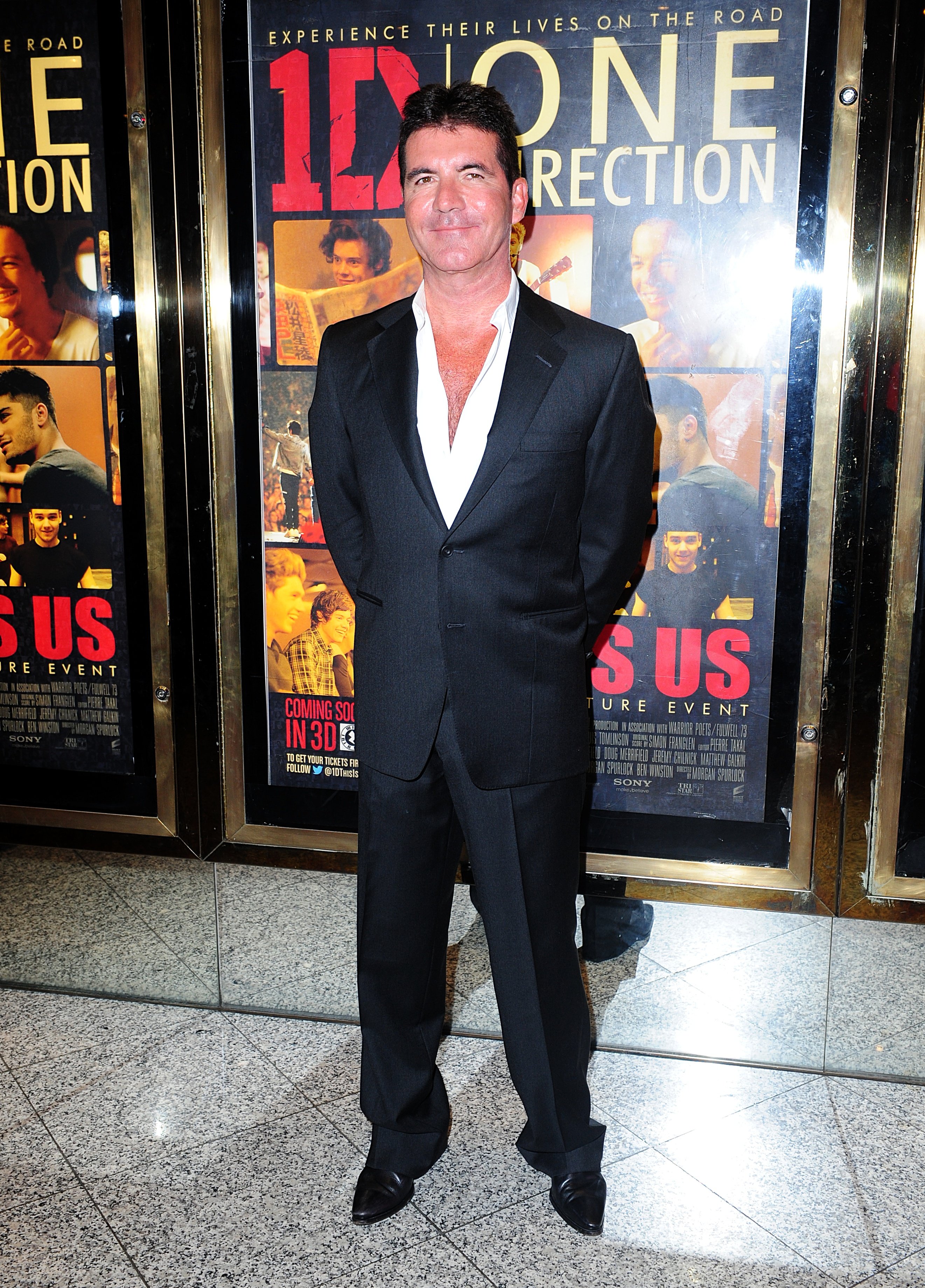 Simon Cowell bei der Weltpremiere von One Direction: This Is Us im Empire Leicester Square, London am 20. August 2013 | Quelle: Getty Images