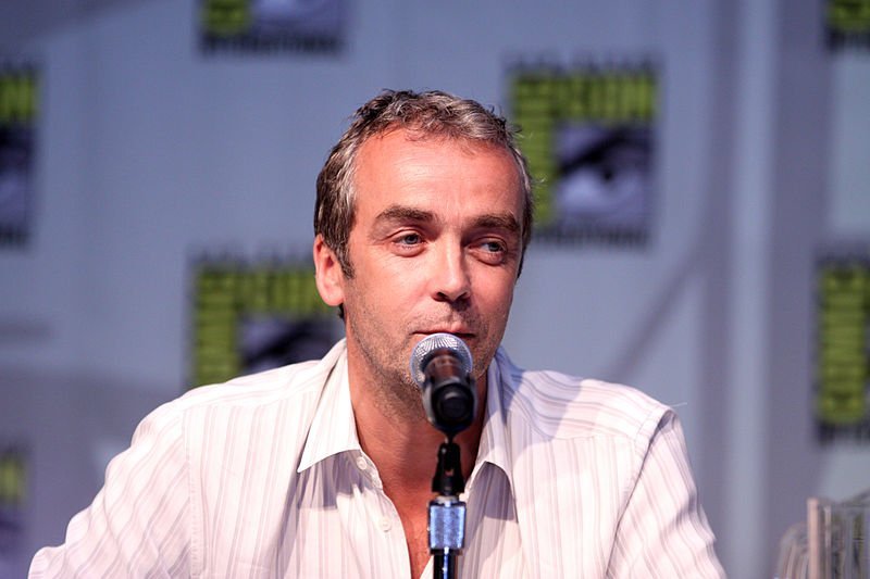 John Hannah on the Spartacus: Blood and Sand panel. | Source: Wikimedia Commons