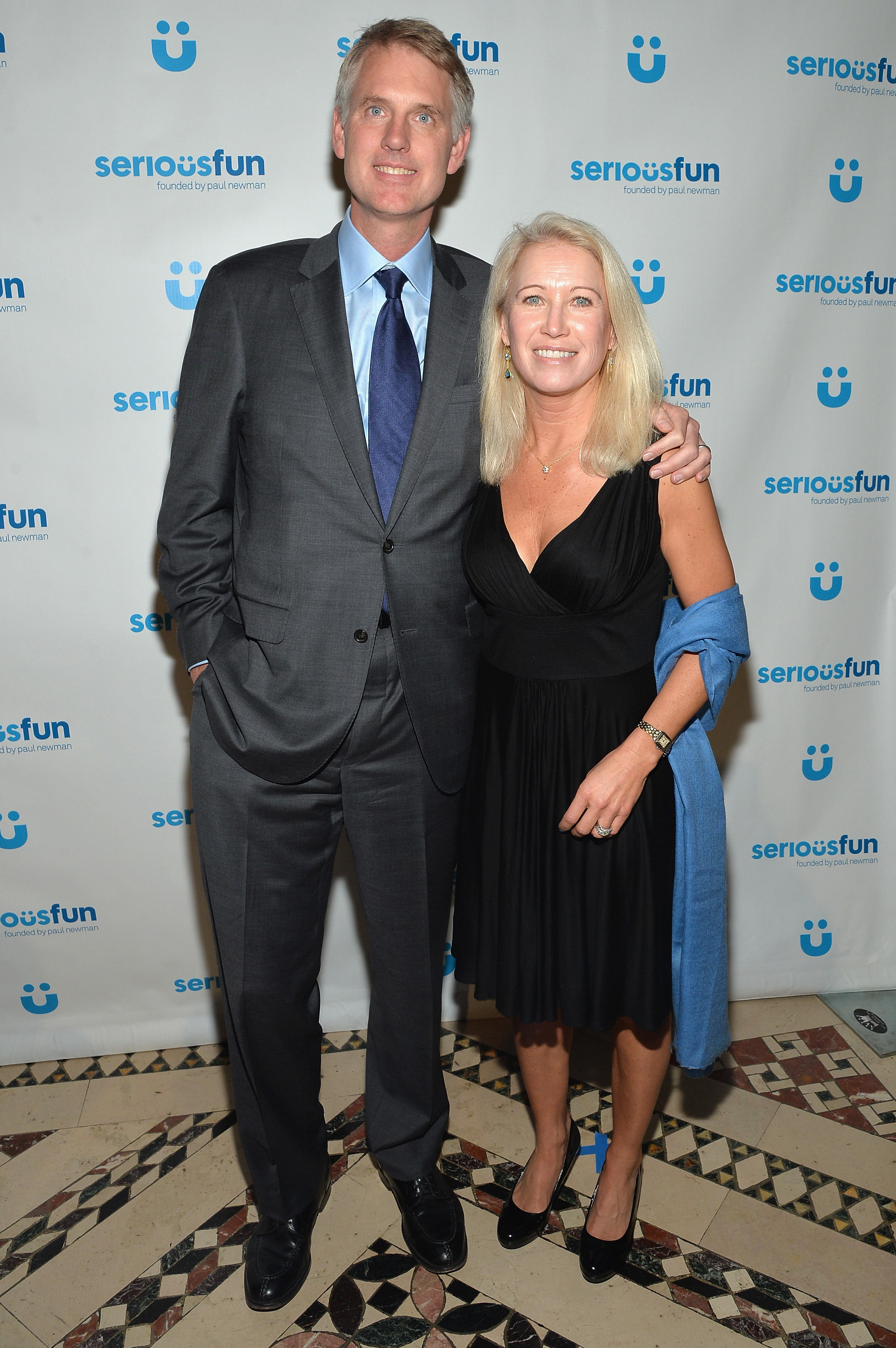 Kurt Soderlund and Claire Olivia Newman attend the SeriousFun Children's Network Gala at Cipriani 42nd Street on April 2, 2014, in New York City. | Source: Getty Images