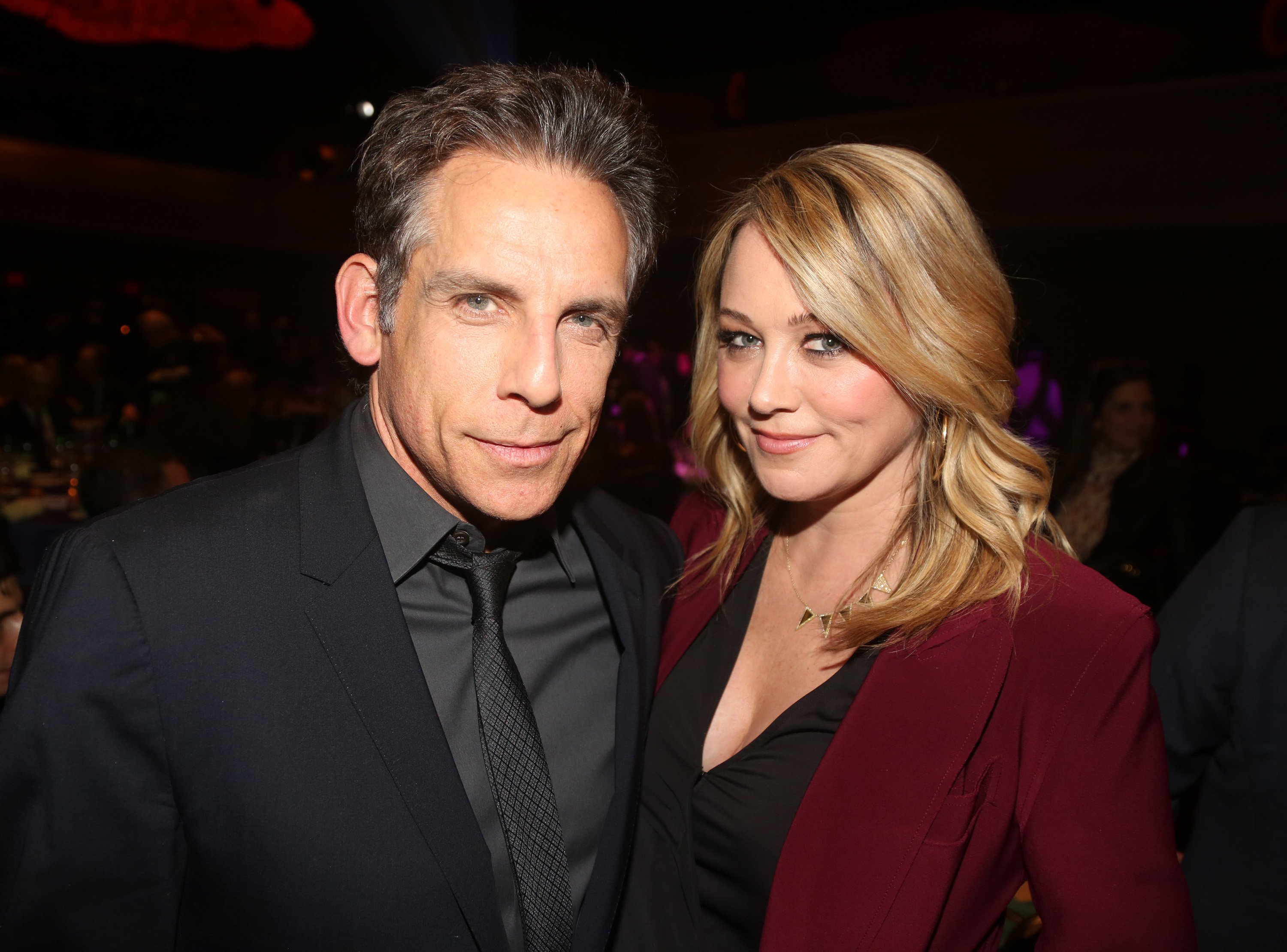 Ben Stiller and Christine Taylor pose at the 2019 Rosie's Theater Kids Fall Gala at The New York Marriott Marquis on November 18, 2019 | Photo: Getty Images