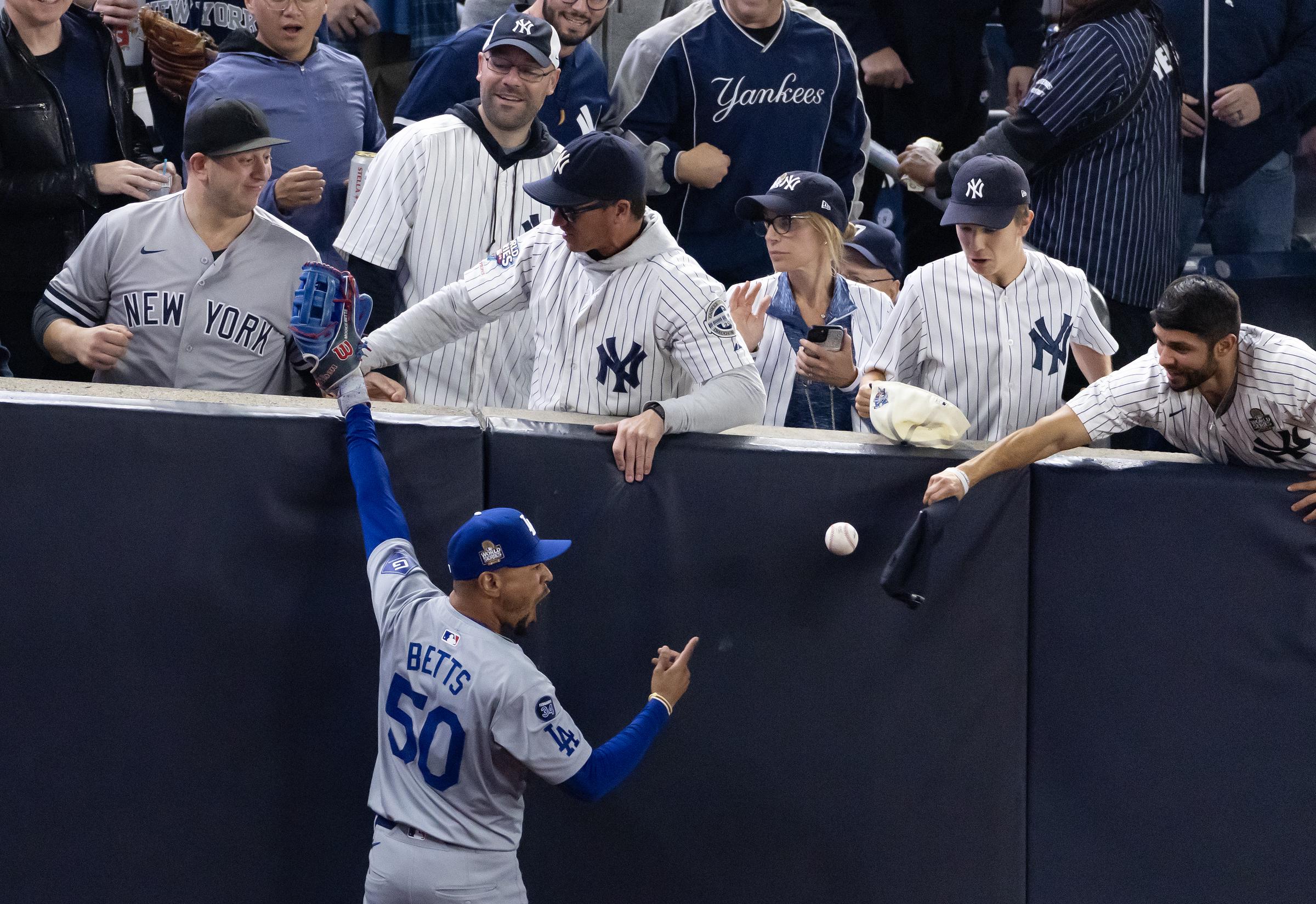 Mookie Betts, Austin Capobianco, and John Peter | Source: Getty Images