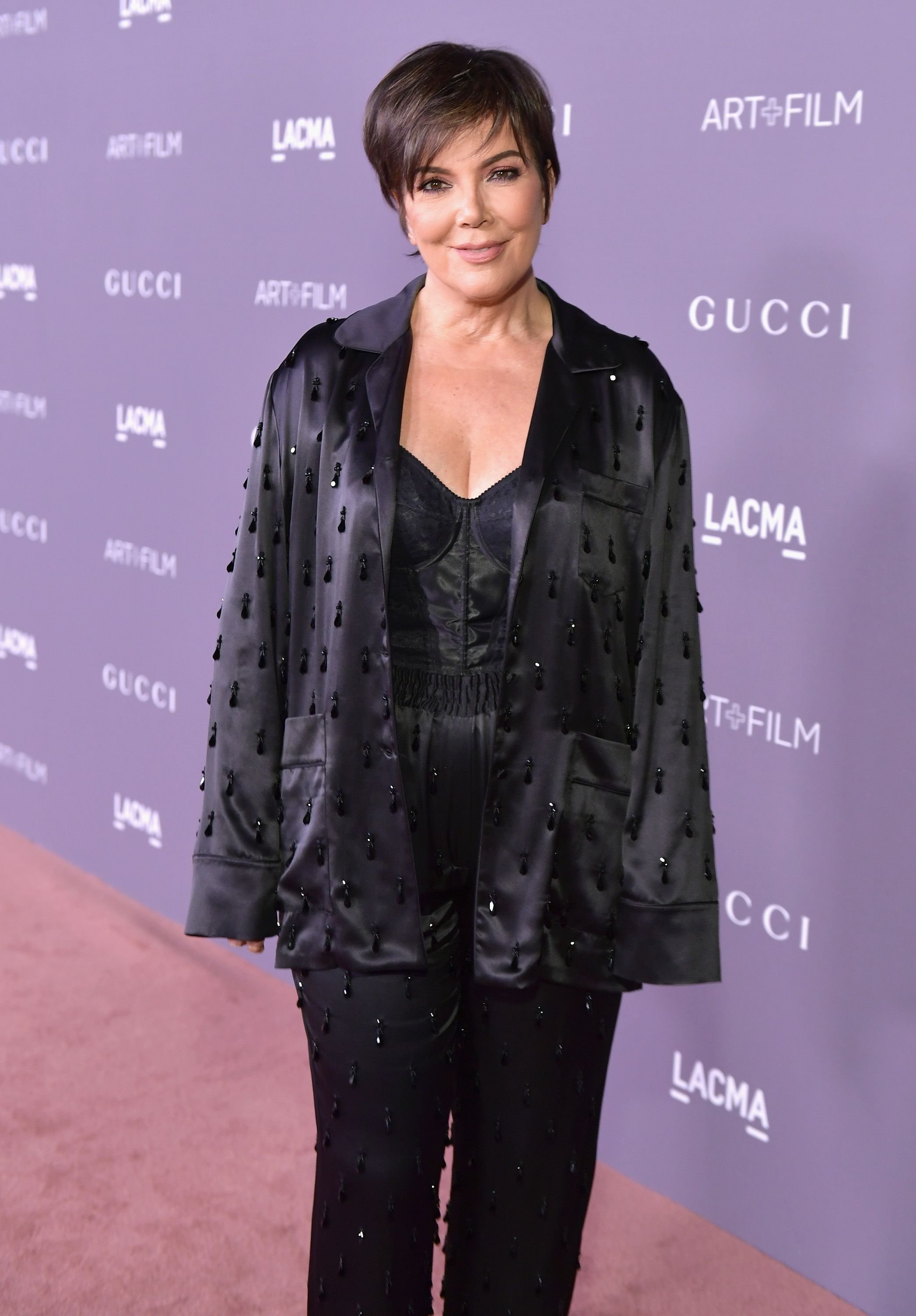 Kris Jenner at the 2017 LACMA Art + Film Gala Honoring Mark Bradford and George Lucas presented by Gucci at LACMA on November 4, 2017 | Photo: Getty Images