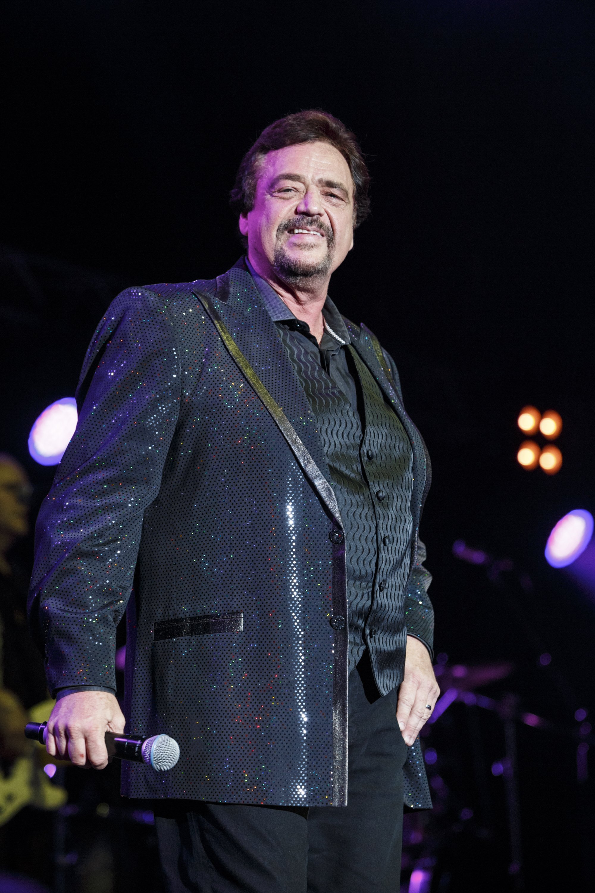 Jay Osmond, Auftritt in Manchester, 2014 | Quelle: Getty Images