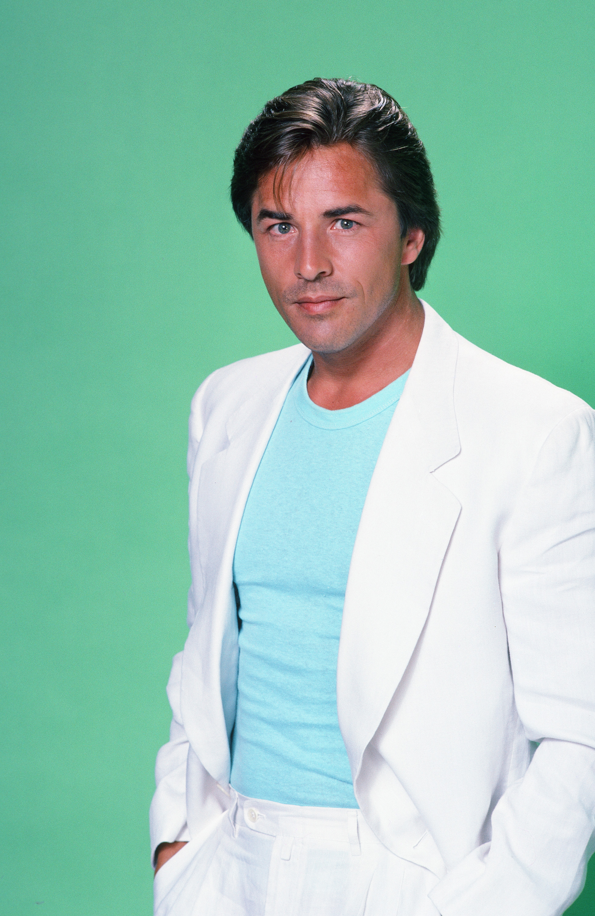 Don Johnson for "Miami Vice" in 1984 | Source: Getty Images