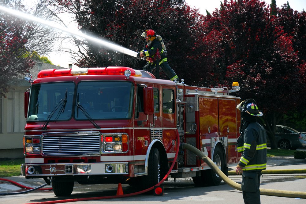Camión de bomberos. | Foto: Shutterstock