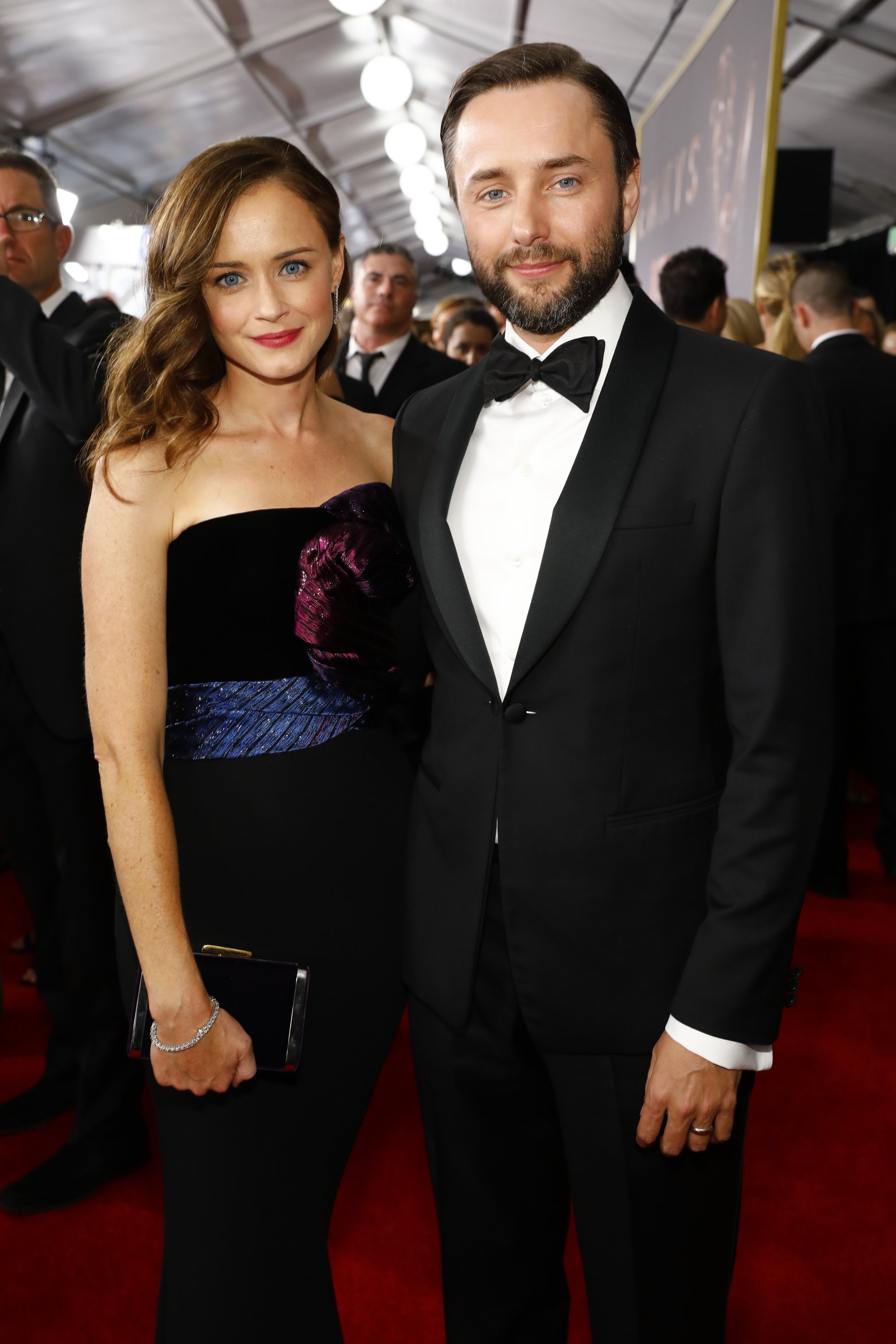 Alexis Bledel and Vincent Kartheiser at the 69th Primetime Emmy Awards | Photo: Getty Images