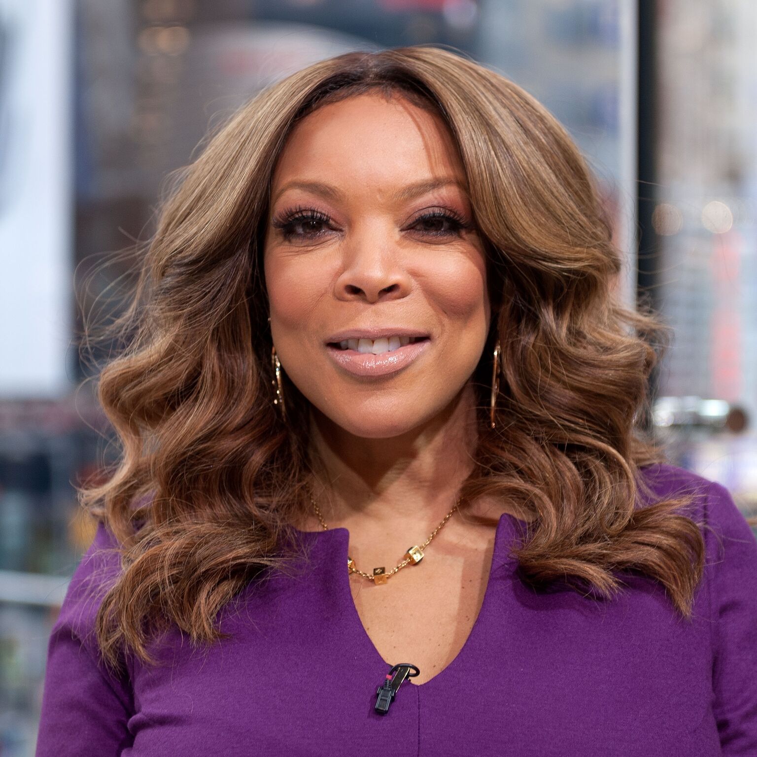 Wendy Williams visits "Extra" at H&M in Times Square on January 21, 2015. | Photo: Getty Images