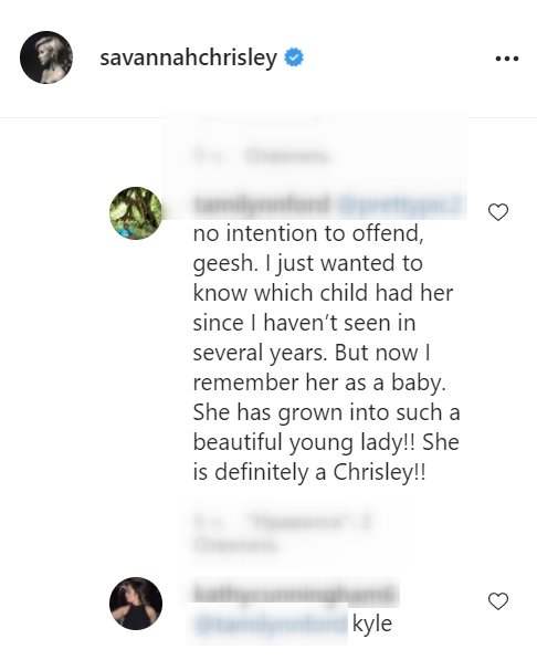 "Chrisley Knows Best" fans barely recognize Chloe Chrisley on her recent photo | Source: Instagram/@savannahchrisley 
