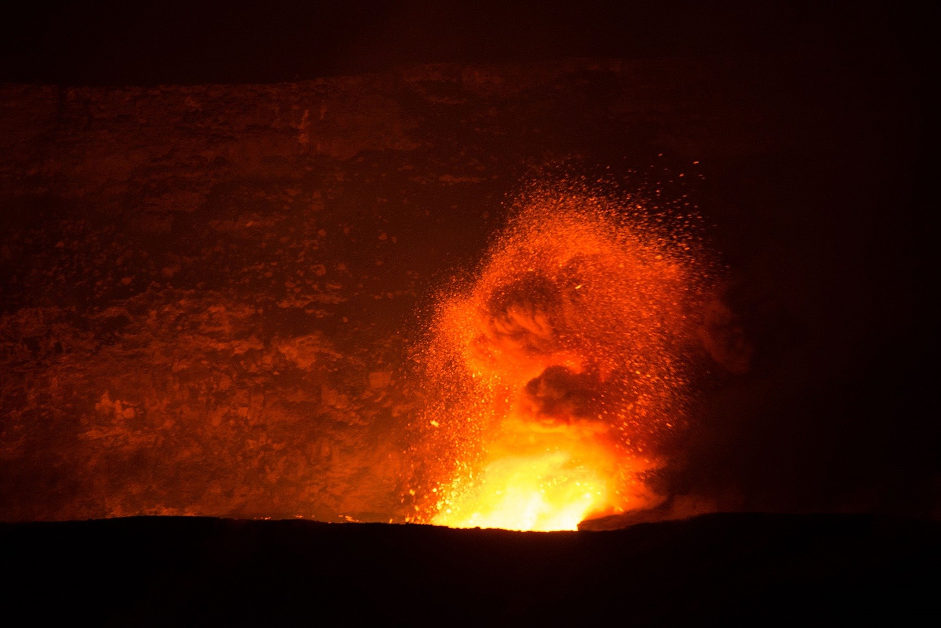 Volcán en erupción. | Imagen: Pixabay Volcán en erupción. | Imagen: Pixabay