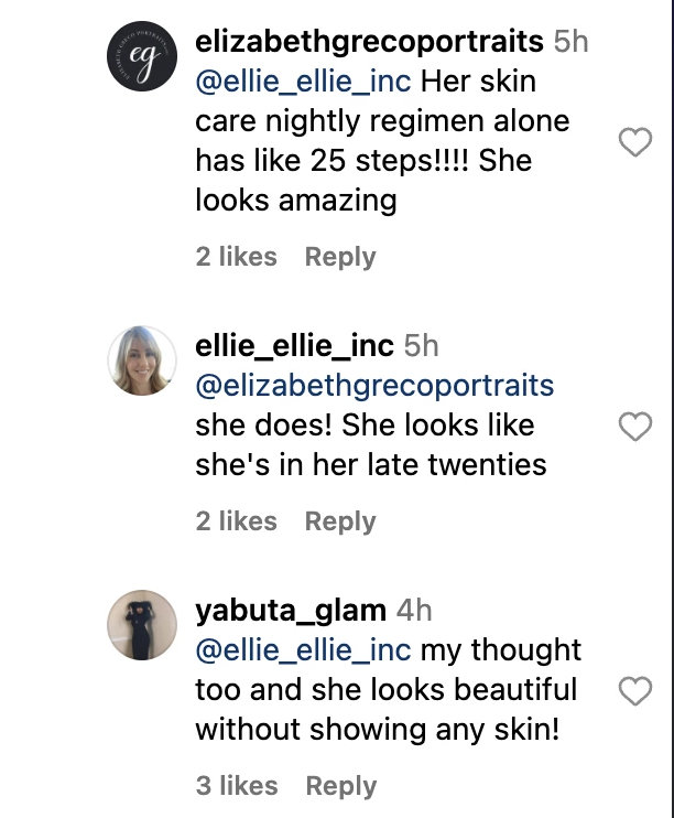 Fan comment dated November 2023 | Source: Instagram.com/EntertainmentTonight
