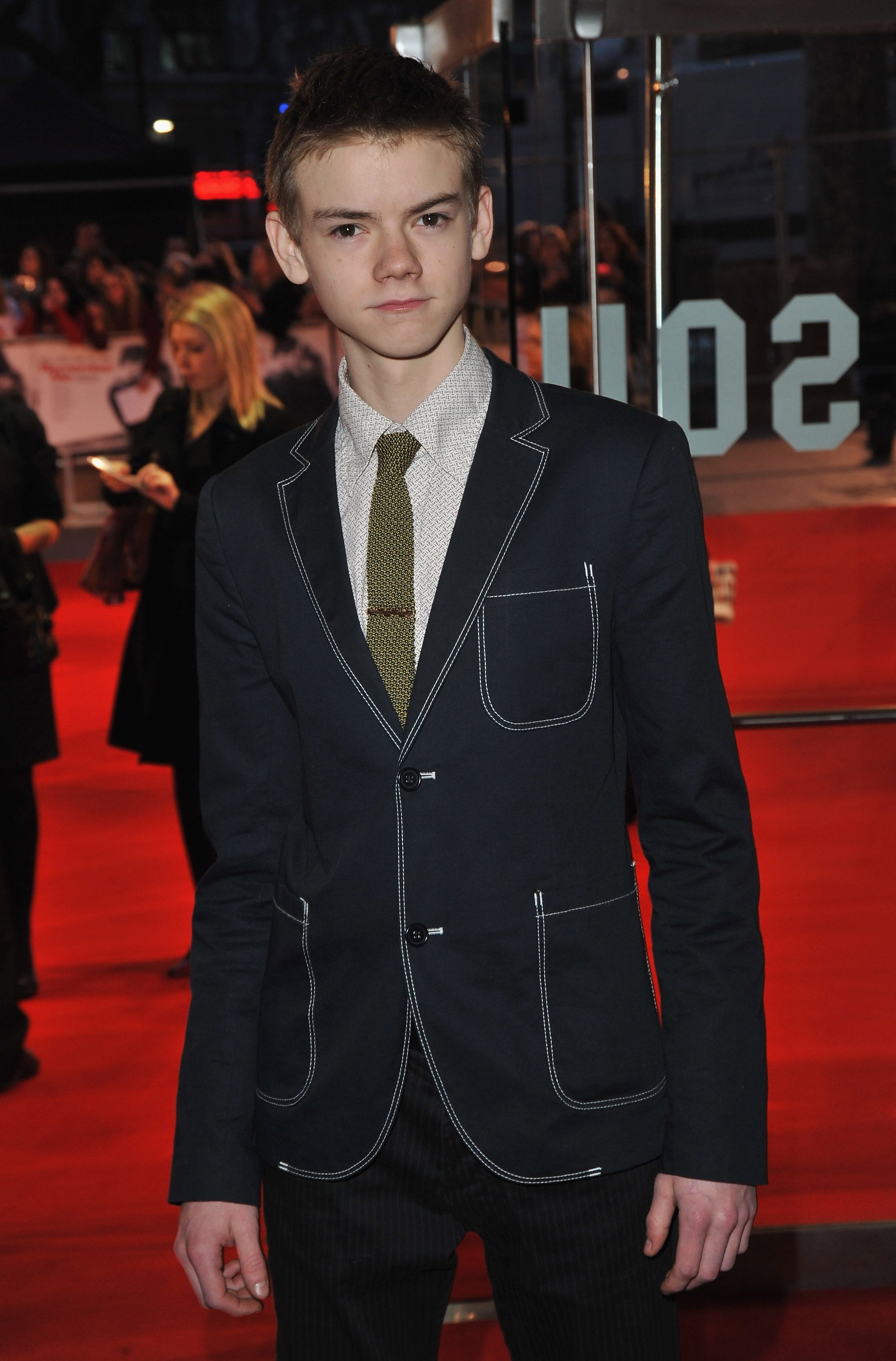 Thomas Sangster attends the 'Remember Me' film premiere at the Odeon Leicester Square on March 17, 2010 | Photo: Getty Images