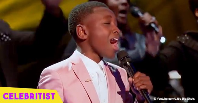 12-year-old gospel singer stuns audience with his powerful voice